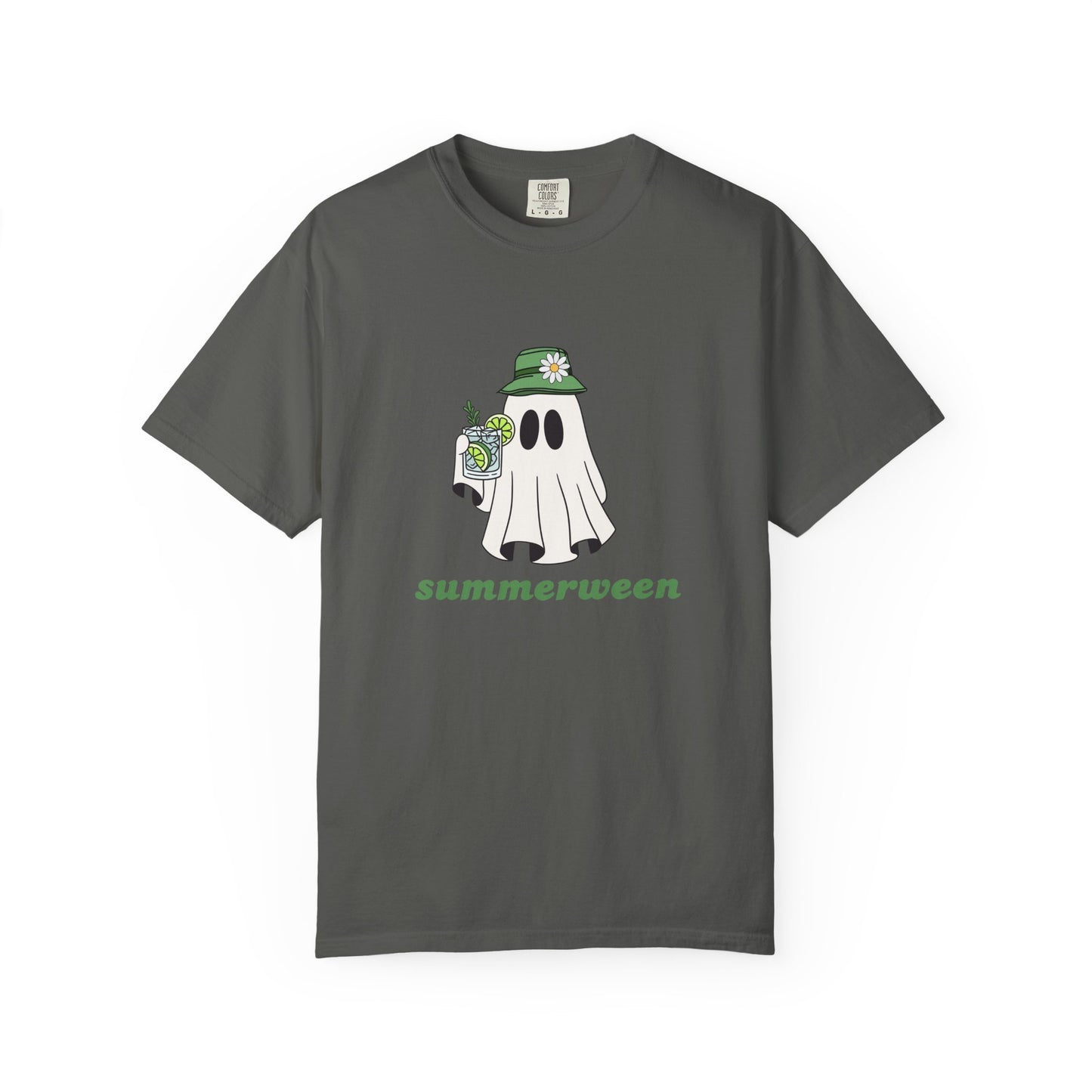 Summerween Ghost Shirt, Comfort Colors Summer Ghost Shirt, Summer Halloween Shirt, Summer Tee, Day Drinking Shirt