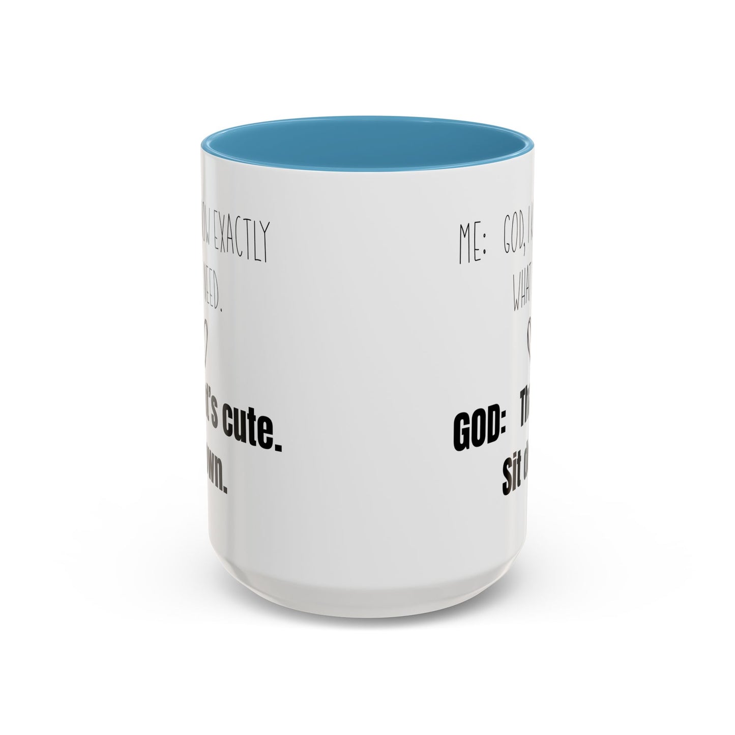 Me and God Mug, Funny Christian Mug, Gift for Christian Woman, Bible Study Mug, Christian Gift for Friend, Girlfriend Gift