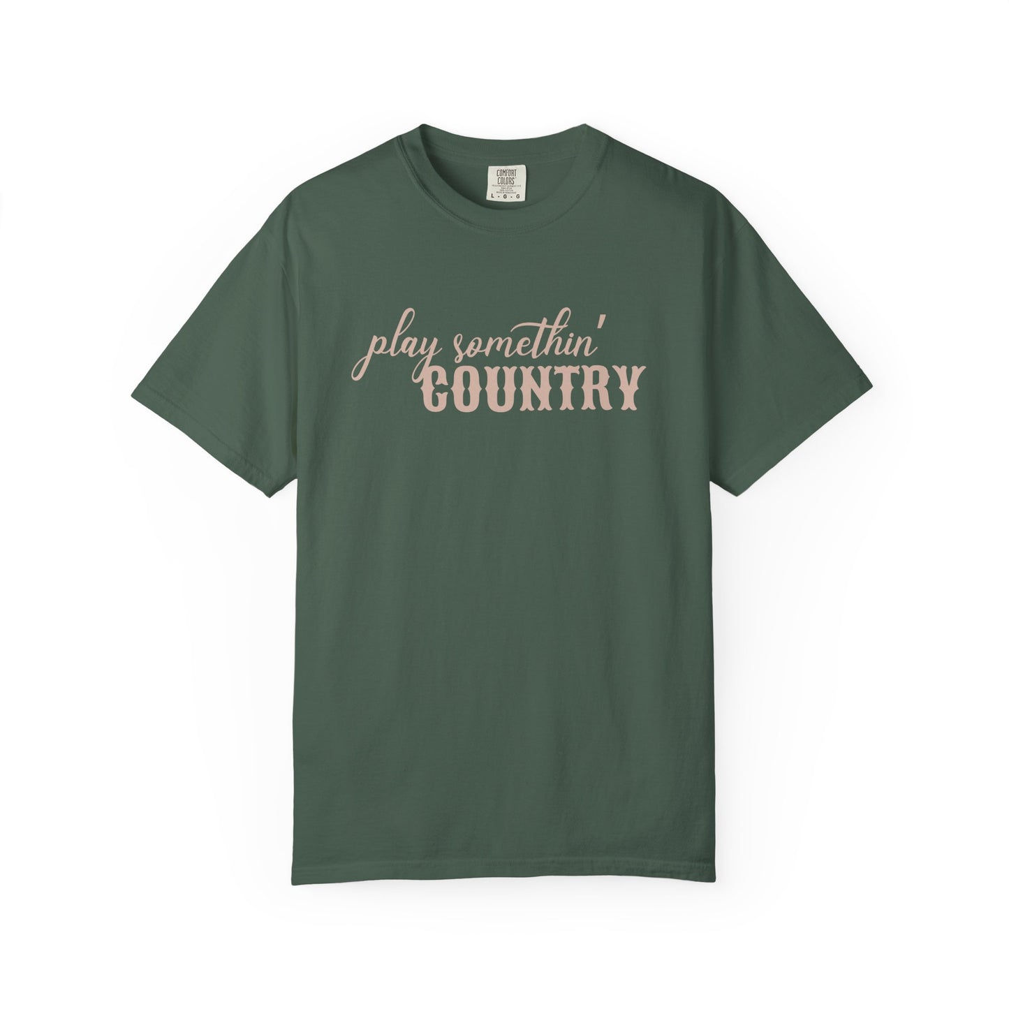 Play Something Country Comfort Colors Shirt, Country Music Concert Tee, Country Girl Shirt, Cowgirl Summer Music Festival