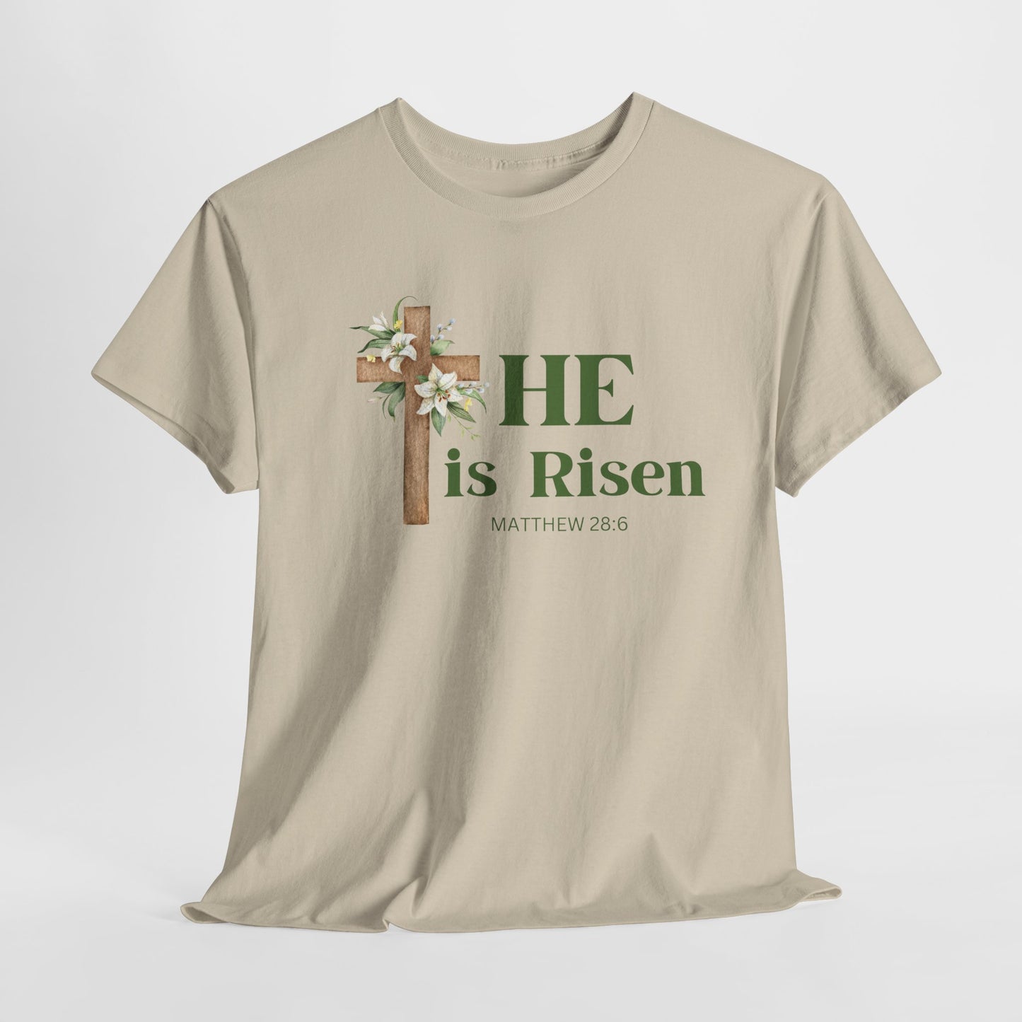 He is Risen Matthew 28:6 TShirt