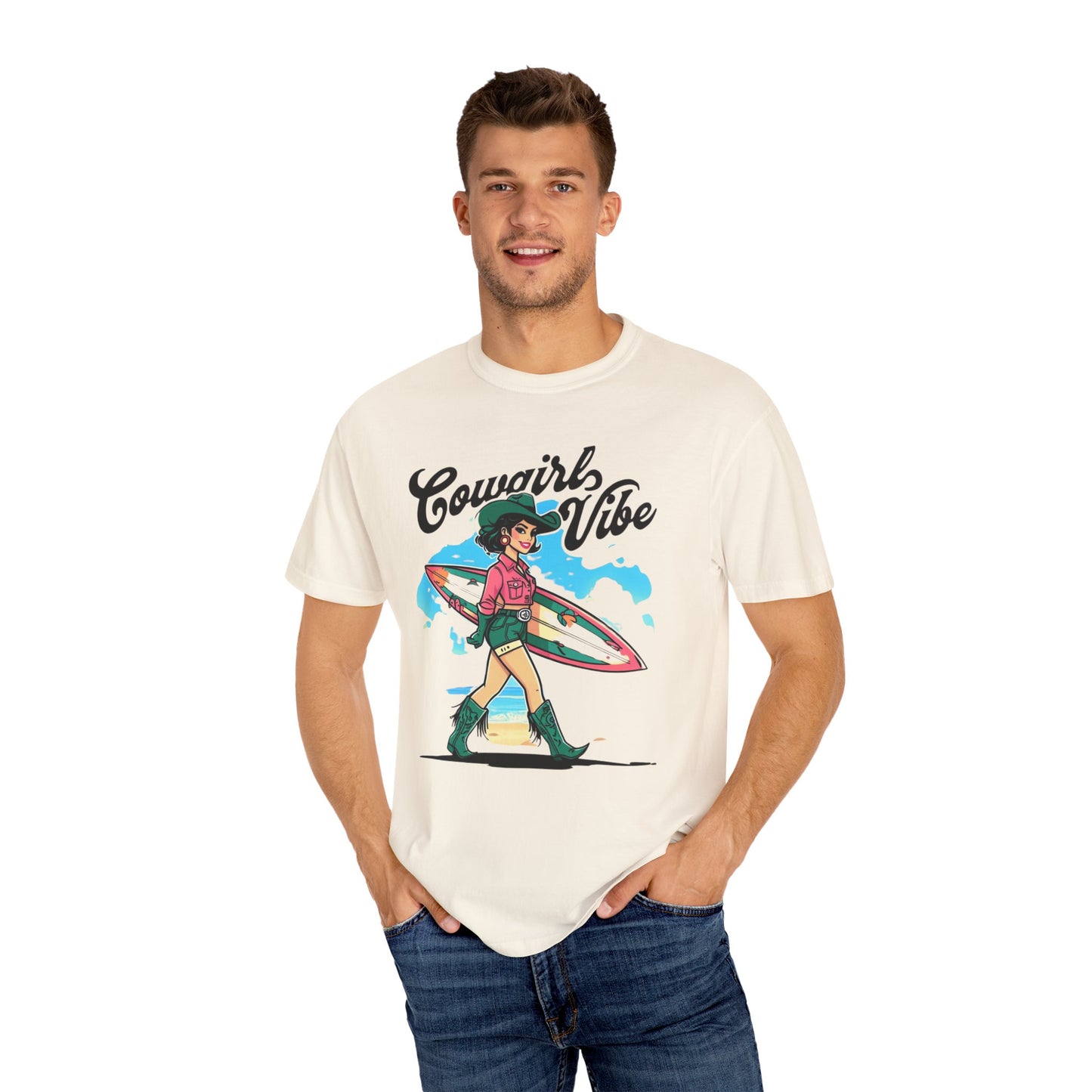 Coastal Cowgirl Shirt, Coastal Vibes Shirt, Cowgirl Vibes Surf Shirt, Summer Festival Tee Country Girl Summer Vibes Tee, Girls Trip Gift for Her