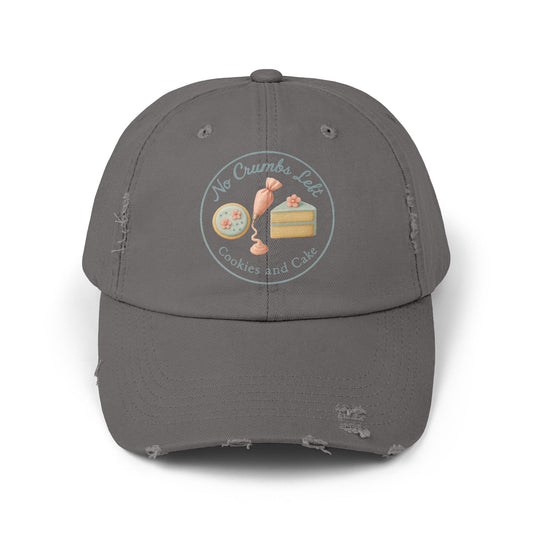 No Crumbs Left Distressed Hat