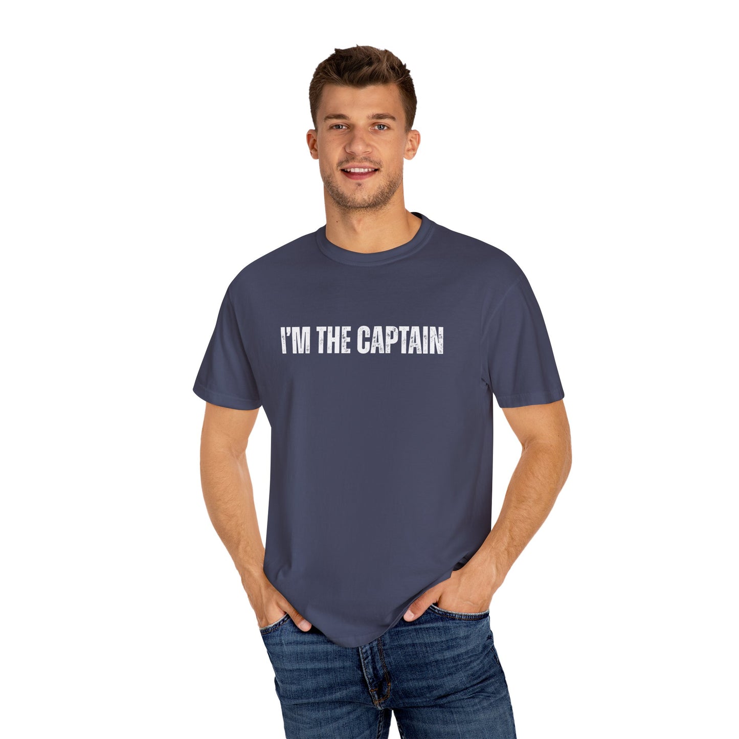 I'm the Captain Anchor Shirt, Gift for Him, Boating Captain Dad Shirt, Mens Fishing Shirt Birthday Gift for Dad, Gift for Husband