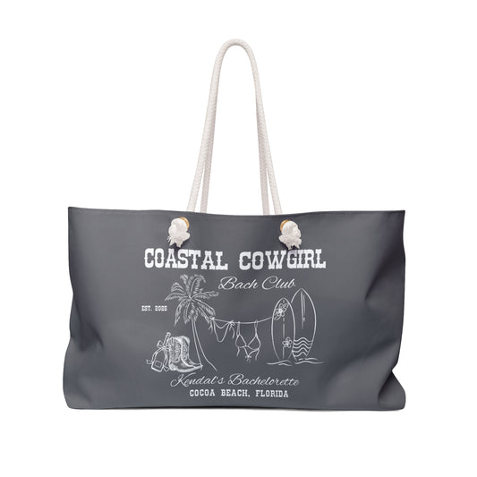 Pepper Coastal Cowgirl Bachelorette Weekender Bag