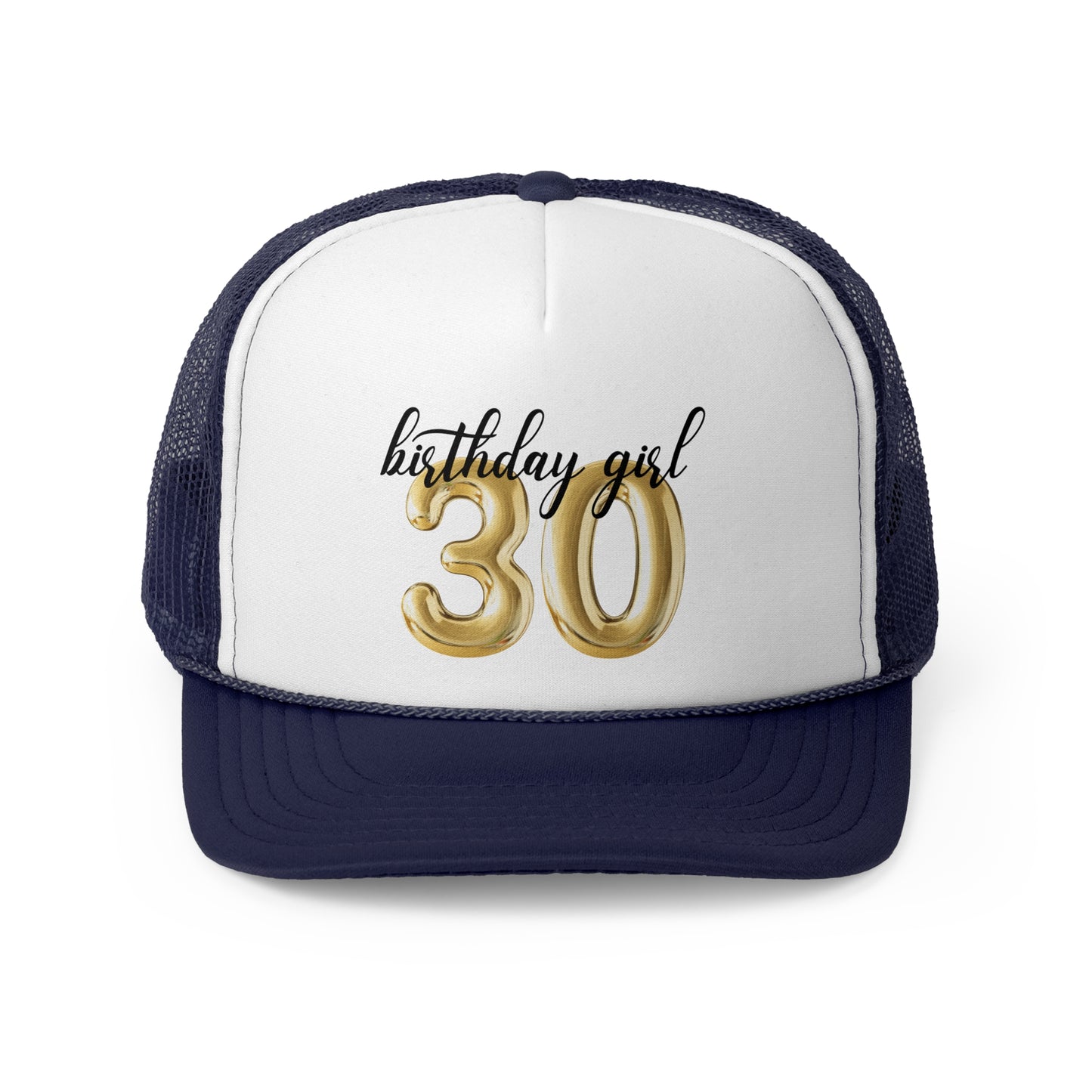 30th Birthday Girl Trucker Hat, 30th Birthday Crew Trucker Hats, Gifts for 30th Birthdaybirth Girls Trip 30th Birthday Group Trucker Hats