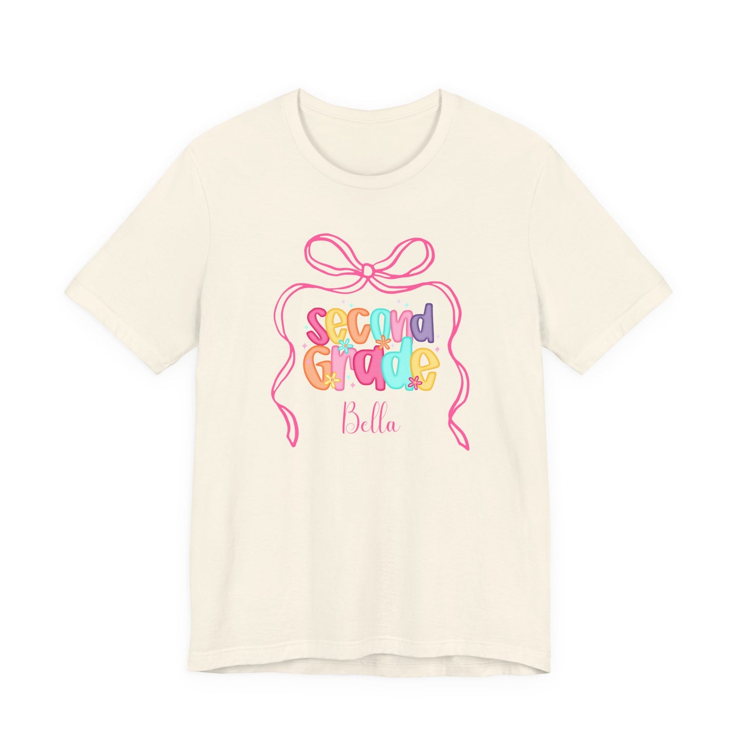 Adult Personalized Second Grade Shirt