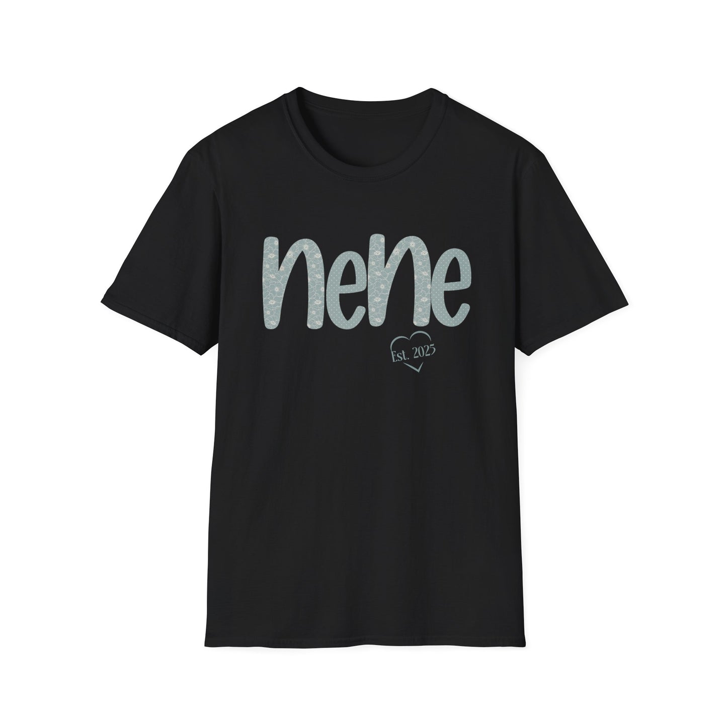 Custom Nene Est Shirt, Nene Floral Tee, Birthday Gift for Nene,  Gift For Mom, Gender Reveal Shirt, Gift from Grandkids, New Nene Gift