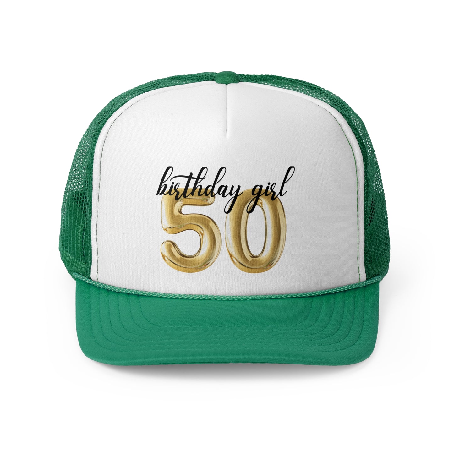 50th Birthday Girl Trucker Hat, 50th Birthday Crew Trucker Hats, Vintage 1975 Birthday Girls Trip Group Trucker Hats