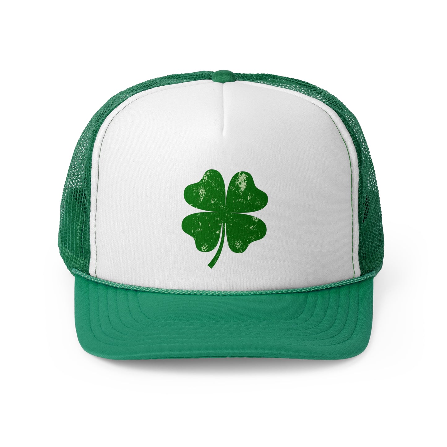 Shamrock Trucker Hat, St Patrick's Day Trucker Hat, Shamrock Trucker Cap, St Paddy's Day Hat, Day Drinking Hat