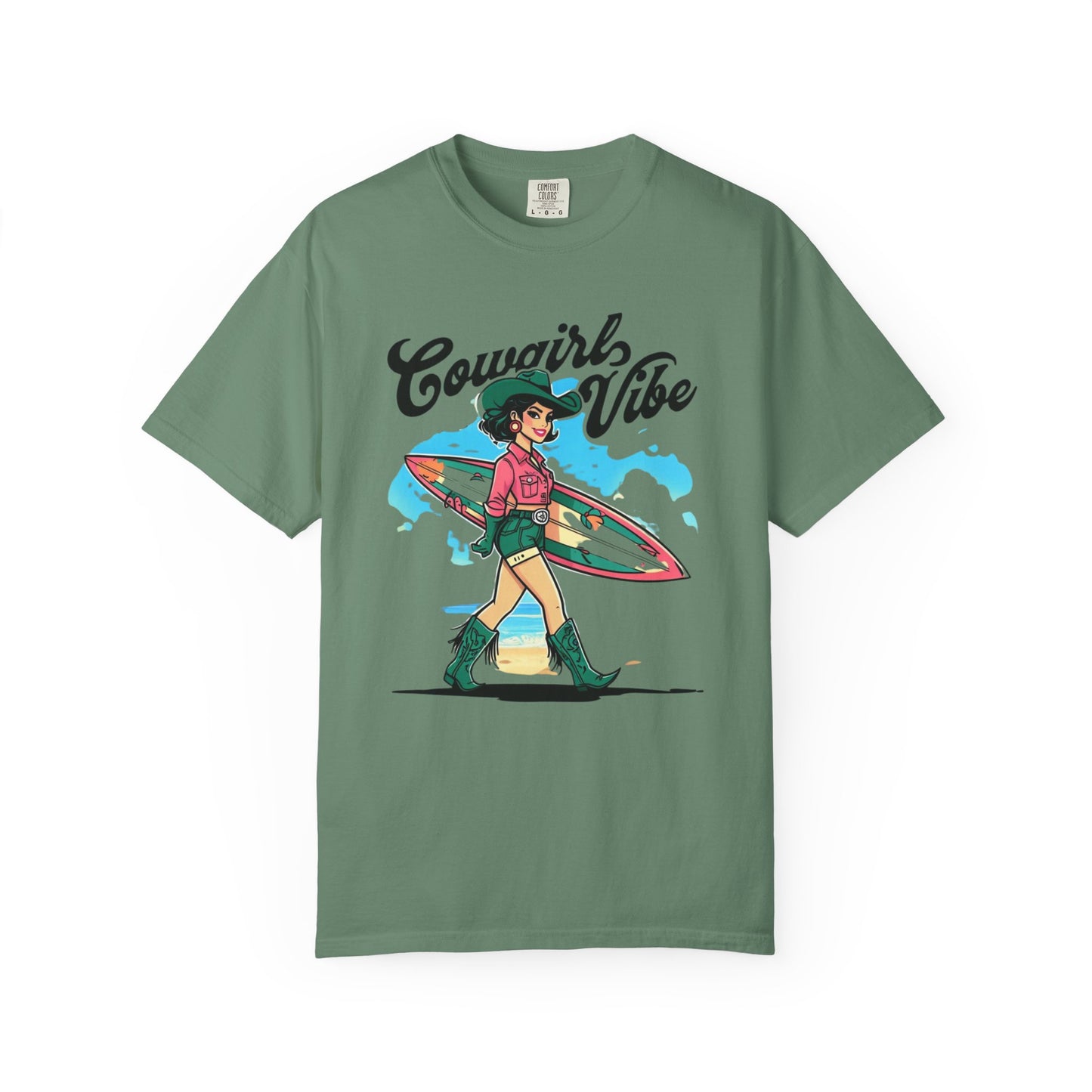 Coastal Cowgirl Shirt, Coastal Vibes Shirt, Cowgirl Vibes Surf Shirt, Summer Festival Tee Country Girl Summer Vibes Tee, Girls Trip Gift for Her