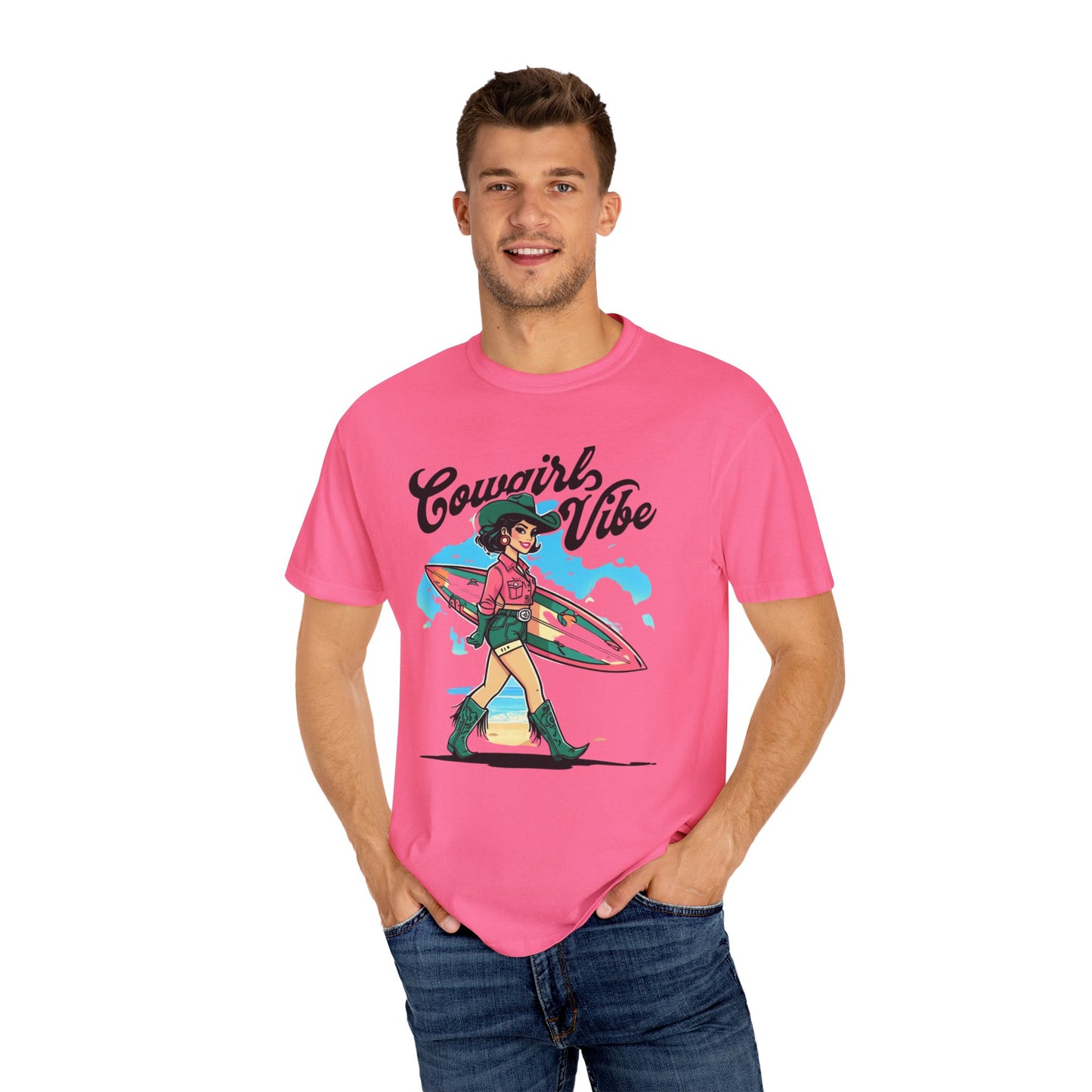 Coastal Cowgirl Shirt, Coastal Vibes Shirt, Cowgirl Vibes Surf Shirt, Summer Festival Tee Country Girl Summer Vibes Tee, Girls Trip Gift for Her