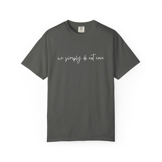 We Do Not Care Club Comfort Colors Shirt, WDNC Club Funny Menopause Perimenopause Gift for Her Gift for Friends Gift for Mom