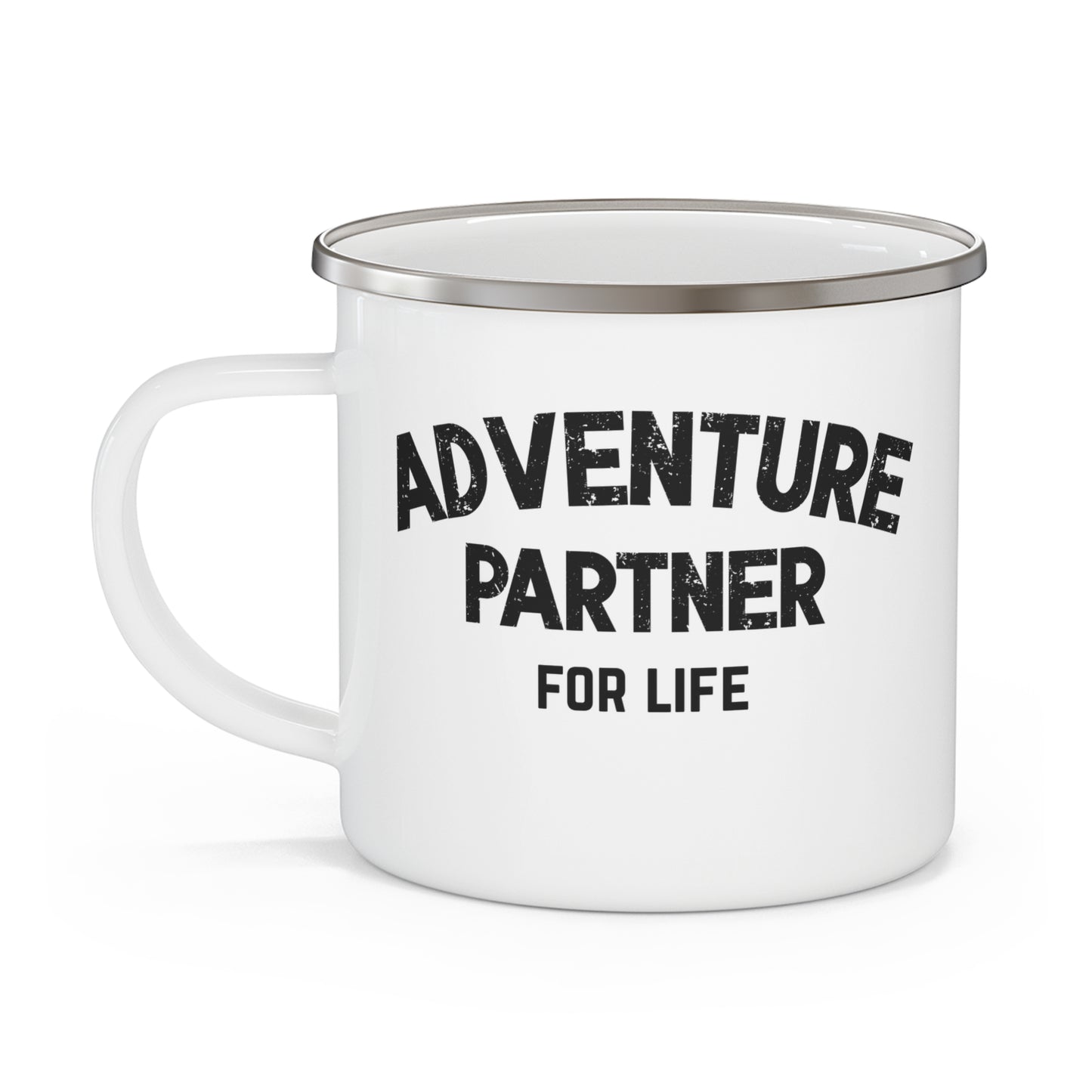 Couples Adventure Camping Mug, Adventure Partner Mug, Gift for Couple, Wedding Gift, Engagement Gift