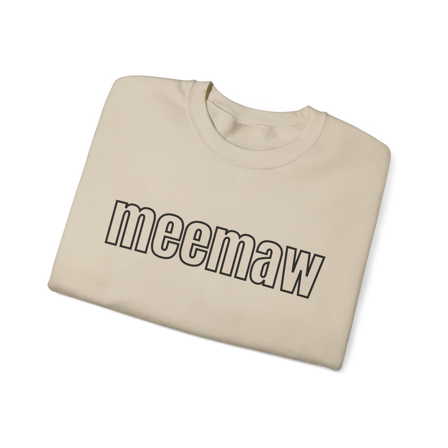 Meemaw Sweatshirt, Meemaw Shirt, Custom Grandma Sweatshirt,  Gift for Meemaw, Gift for Mom, Gift for Mother's Day
