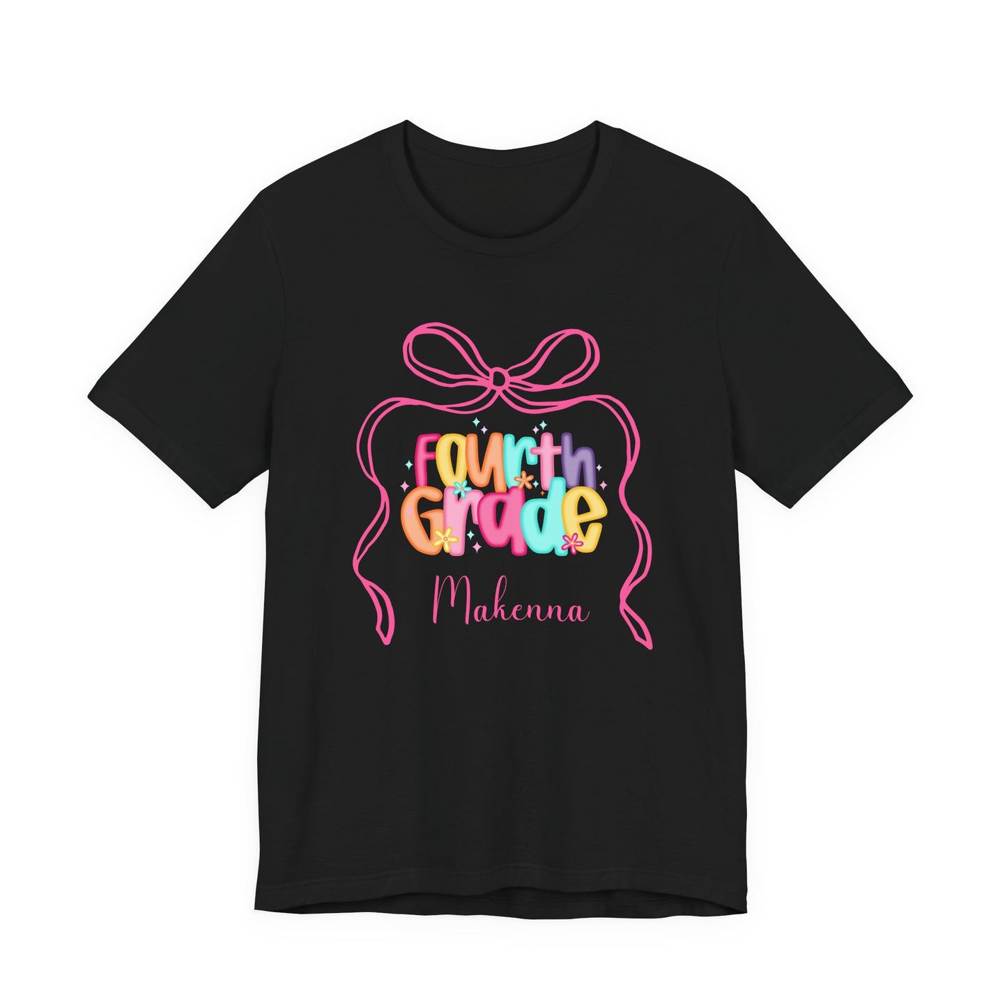 Adult Personalized Fourth Grade Shirt