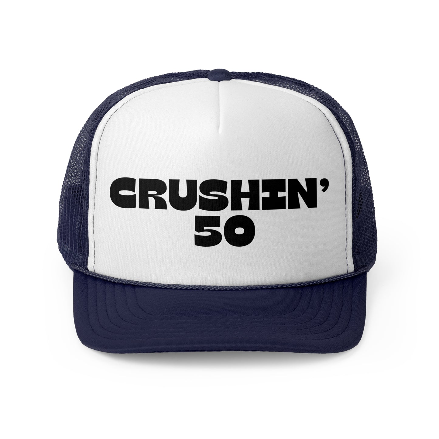 50th Birthday Trucker Hat, Crushing 50 Gift for Mom, 1975 Birthday Party Trucker Hat Best Friend Gift