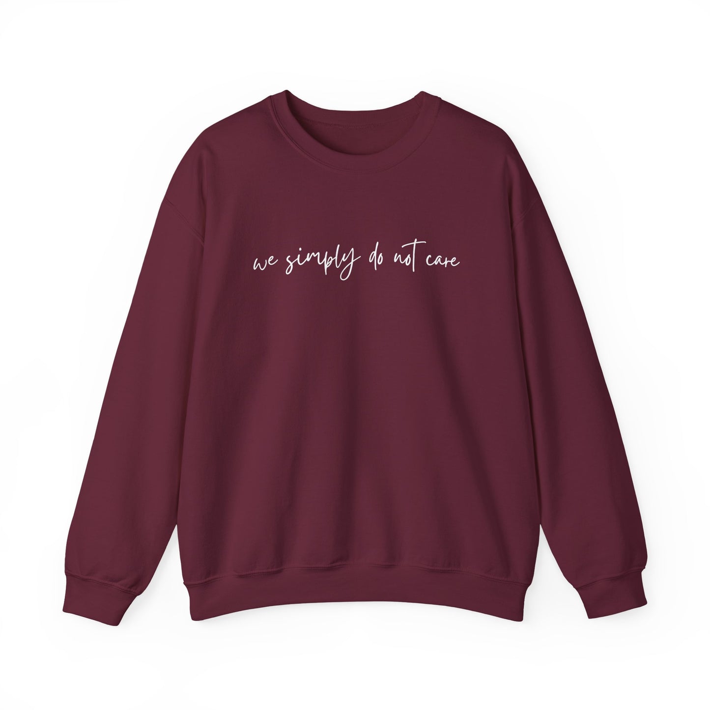 We Simply Do Not Care Sweatshirt, WDNC Club Funny Menopause Perimenopause Gift for Her Gift for Friends Birthday Gift for Mom