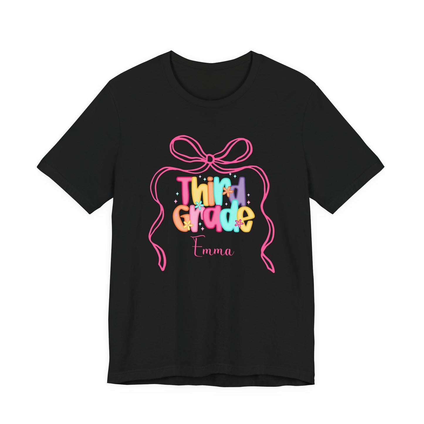 Adult Personalized Third Grade Shirt