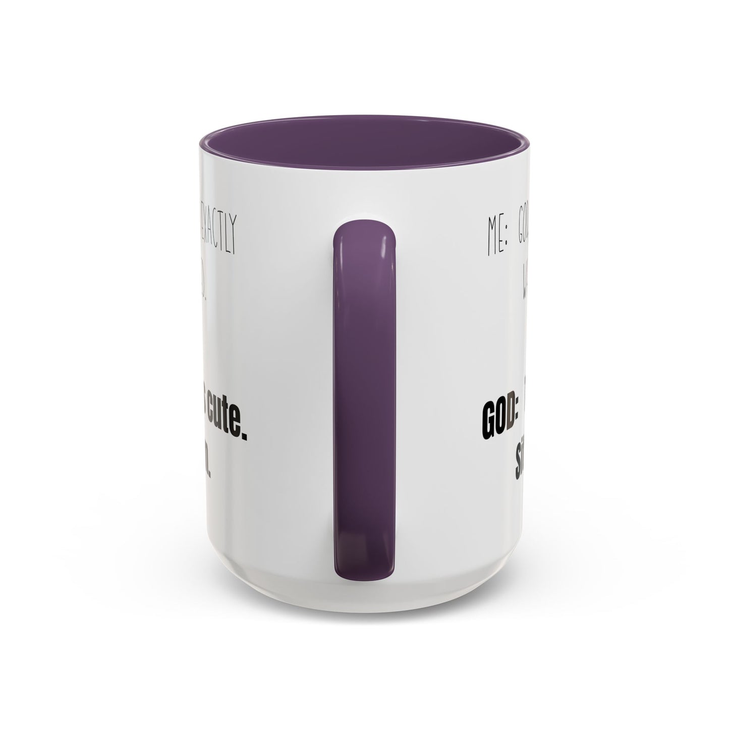 Me and God Mug, Funny Christian Mug, Gift for Christian Woman, Bible Study Mug, Christian Gift for Friend, Girlfriend Gift