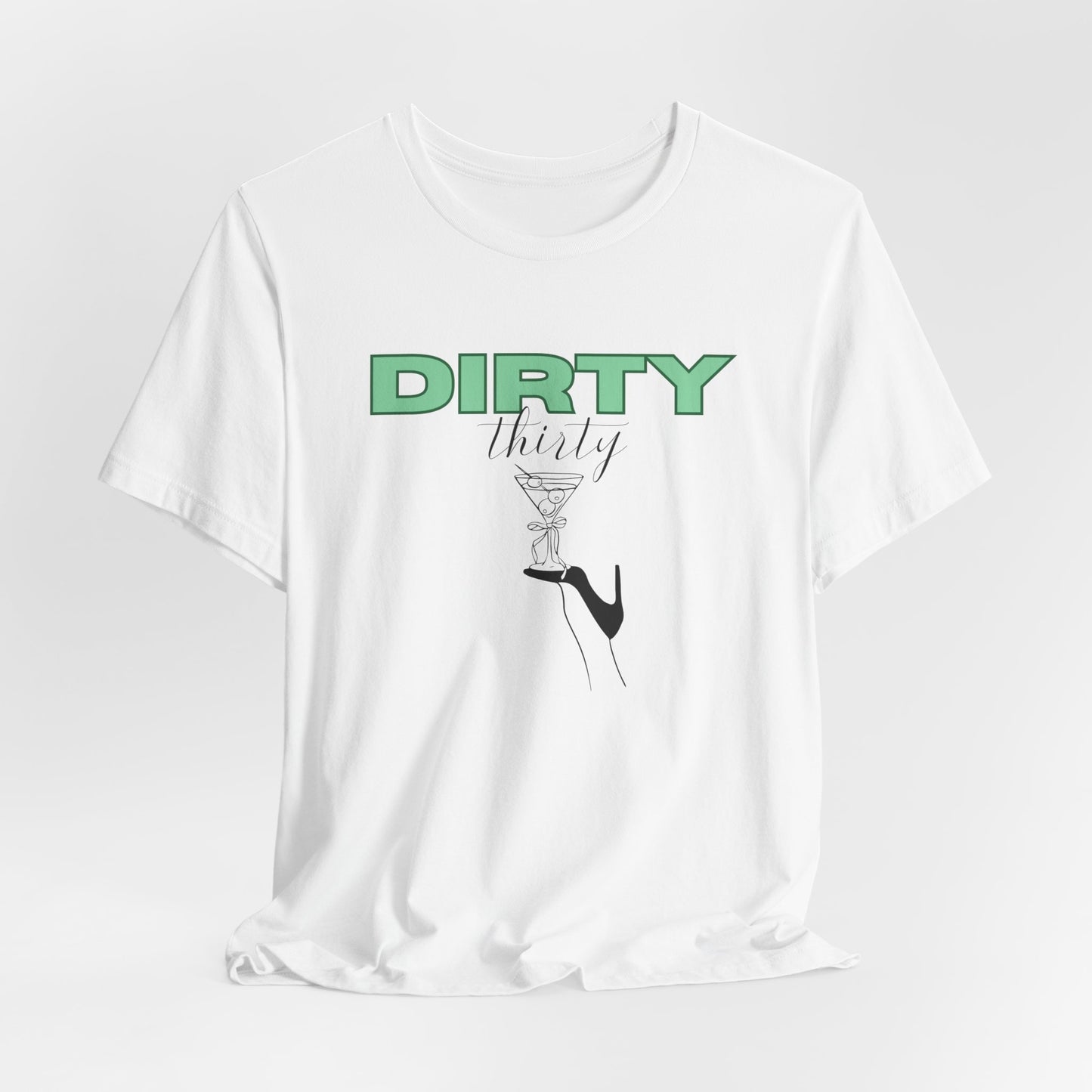 Dirty Thirty Martini 30th Birthday Shirt Girls Trip shirts for Birthday Milestone Celebration 1995 birthday
