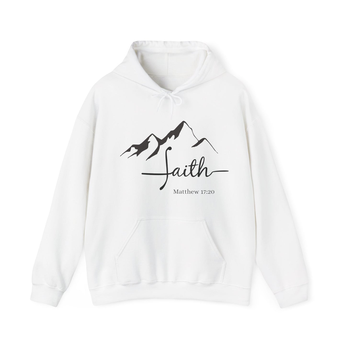 Faith Hoodie, Christian Sweatshirt, Faith of Mustard Seed, Religious hoodie Religious Sweatshirt, Have Faith Sweatshirt Matthew 17:20