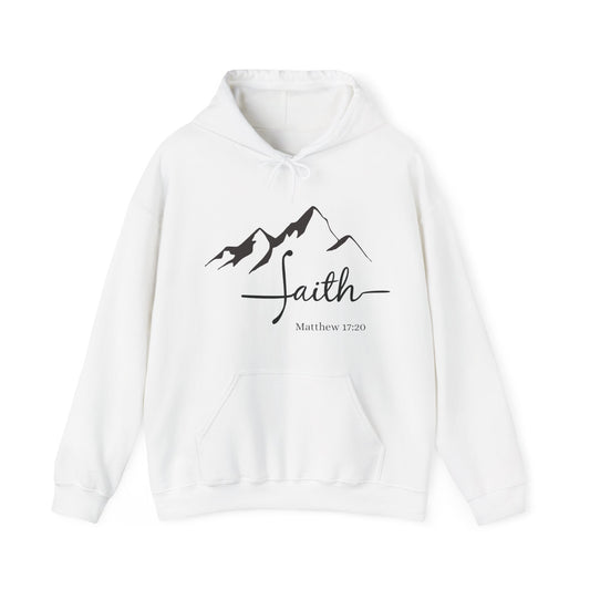 Faith Hoodie, Christian Sweatshirt, Faith of Mustard Seed, Religious hoodie Religious Sweatshirt, Have Faith Sweatshirt Matthew 17:20