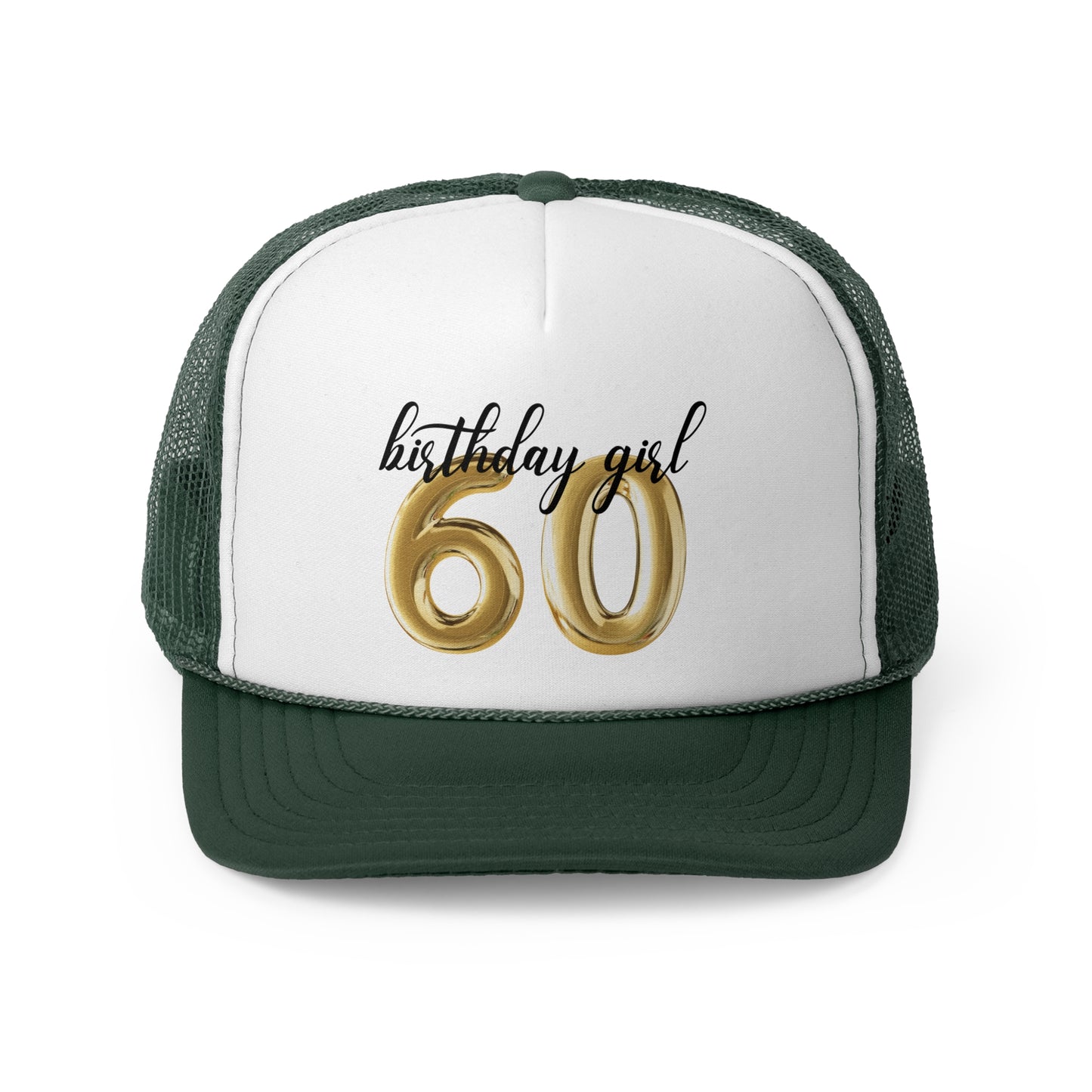 60th Birthday Girl Trucker Hat, 60th Birthday Crew Trucker Hats, Vintage 1965 Birthday Girls Trip Group Trucker Hats