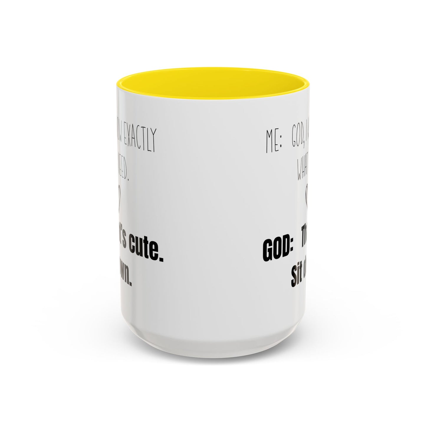 Me and God Mug, Funny Christian Mug, Gift for Christian Woman, Bible Study Mug, Christian Gift for Friend, Girlfriend Gift