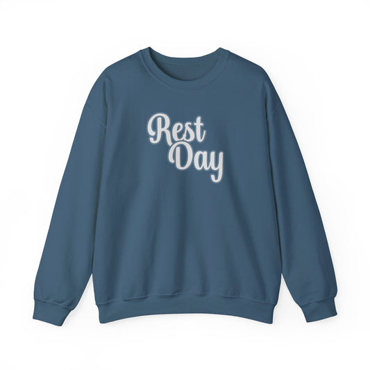 Rest Day Sweatshirt, Lazy Day Weekend Hoodie, Rest Day Workout Hoodie, Tired Mom Shirt, Birthday Gift for Mom, Gift for Wife