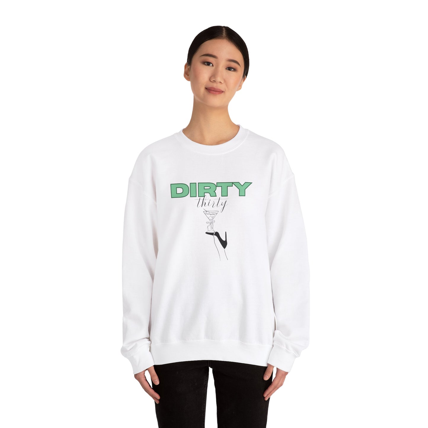 Dirty Thirty Martini 30th Birthday Shirt Gift for 30th Birthday Milestone 1995 Birthday Lime Cream 2025 Color of the Year Gift for Her