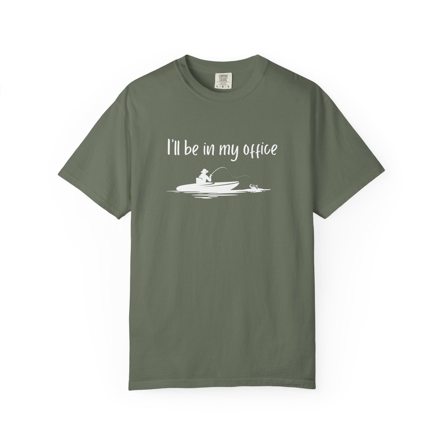 I'll Be In My Office Fishing Shirt, Gift for Him, Dad Birthday Gift, Fishing Retirement Shirt, Funny Retirement Gift for Co-Worker Father's Day Gift