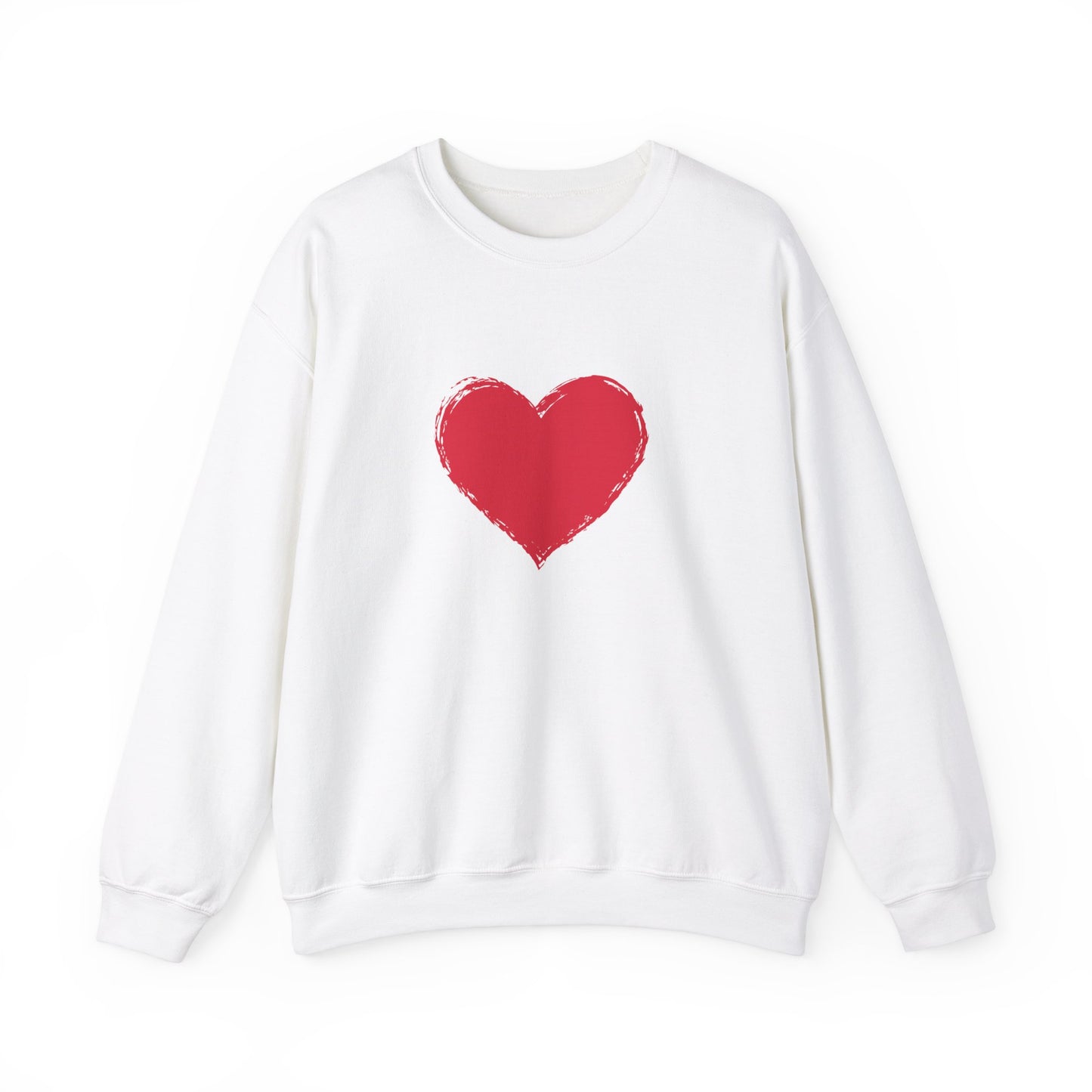 Heart Sweatshirt, Valentines Day Gift, Valentines Gift for Girlfriend, Valentines Day Shirt Love Sweatshirt Heart Shirt