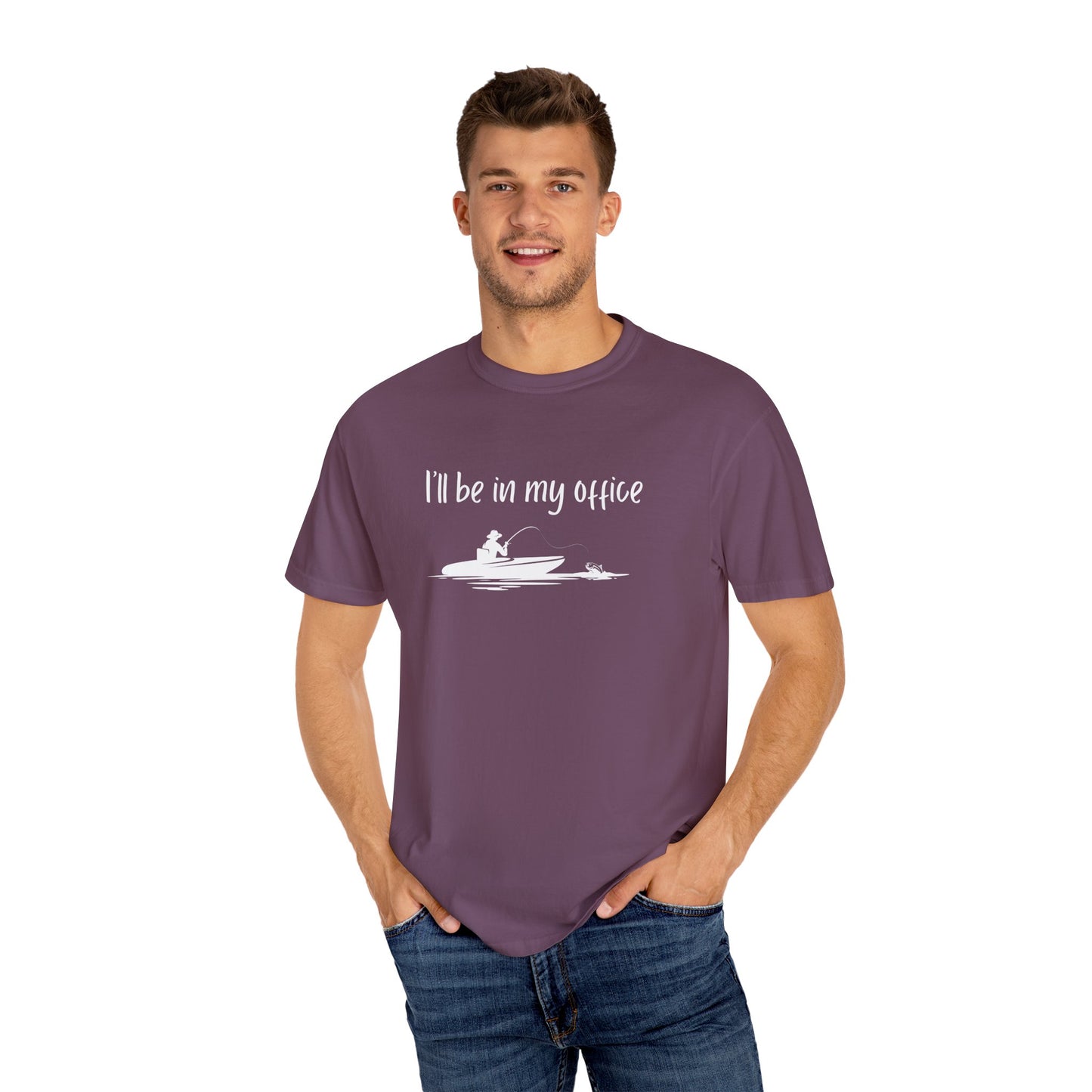 I'll Be In My Office Fishing Shirt, Gift for Him, Dad Birthday Gift, Fishing Retirement Shirt, Funny Retirement Gift for Co-Worker Father's Day Gift