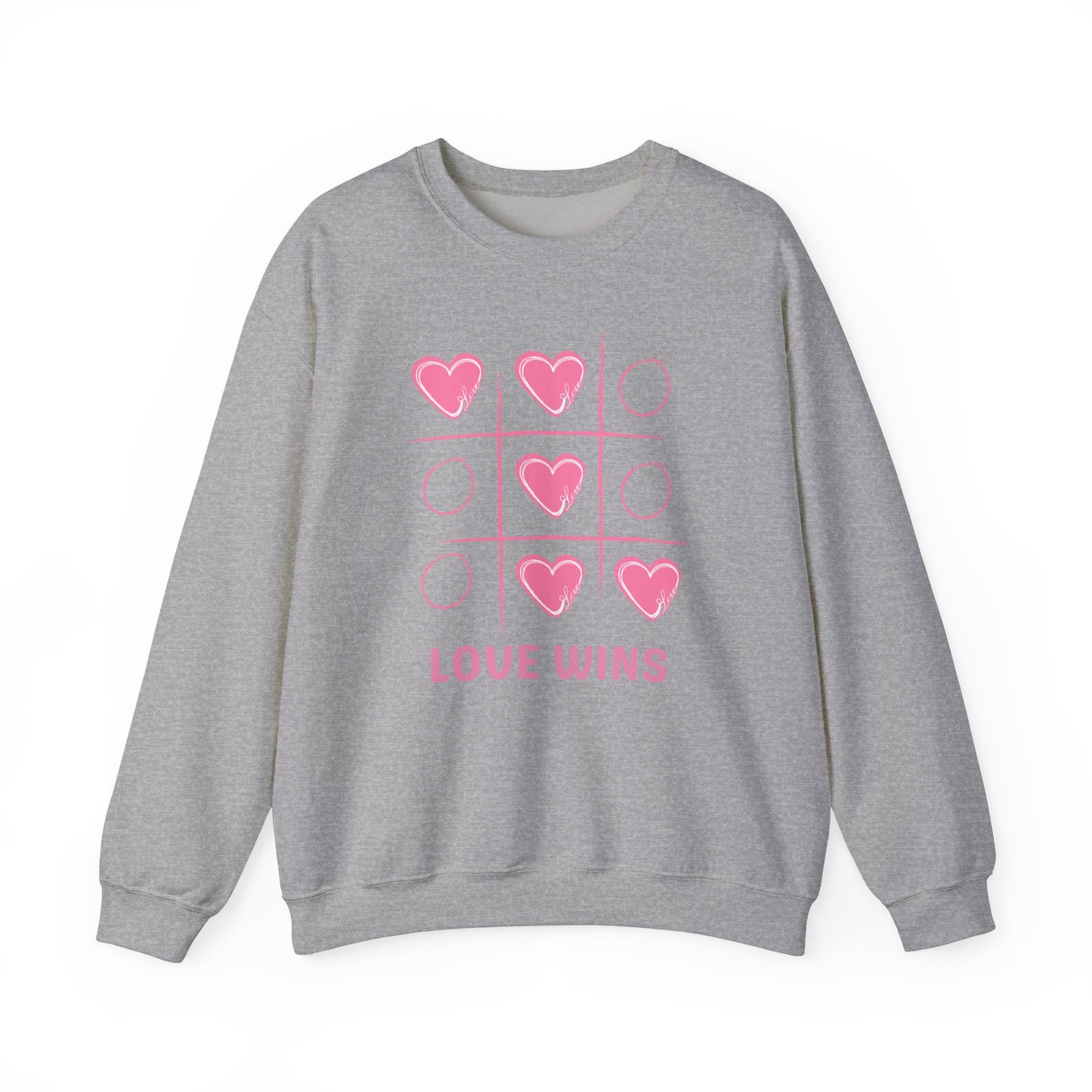 Valentine Sweatshirt, Valentines Day Shirt, Heart Sweatshirt, Valentines Day Gift, Cute Valentine Shirt, Love Sweatshirt Love Wins Shirt