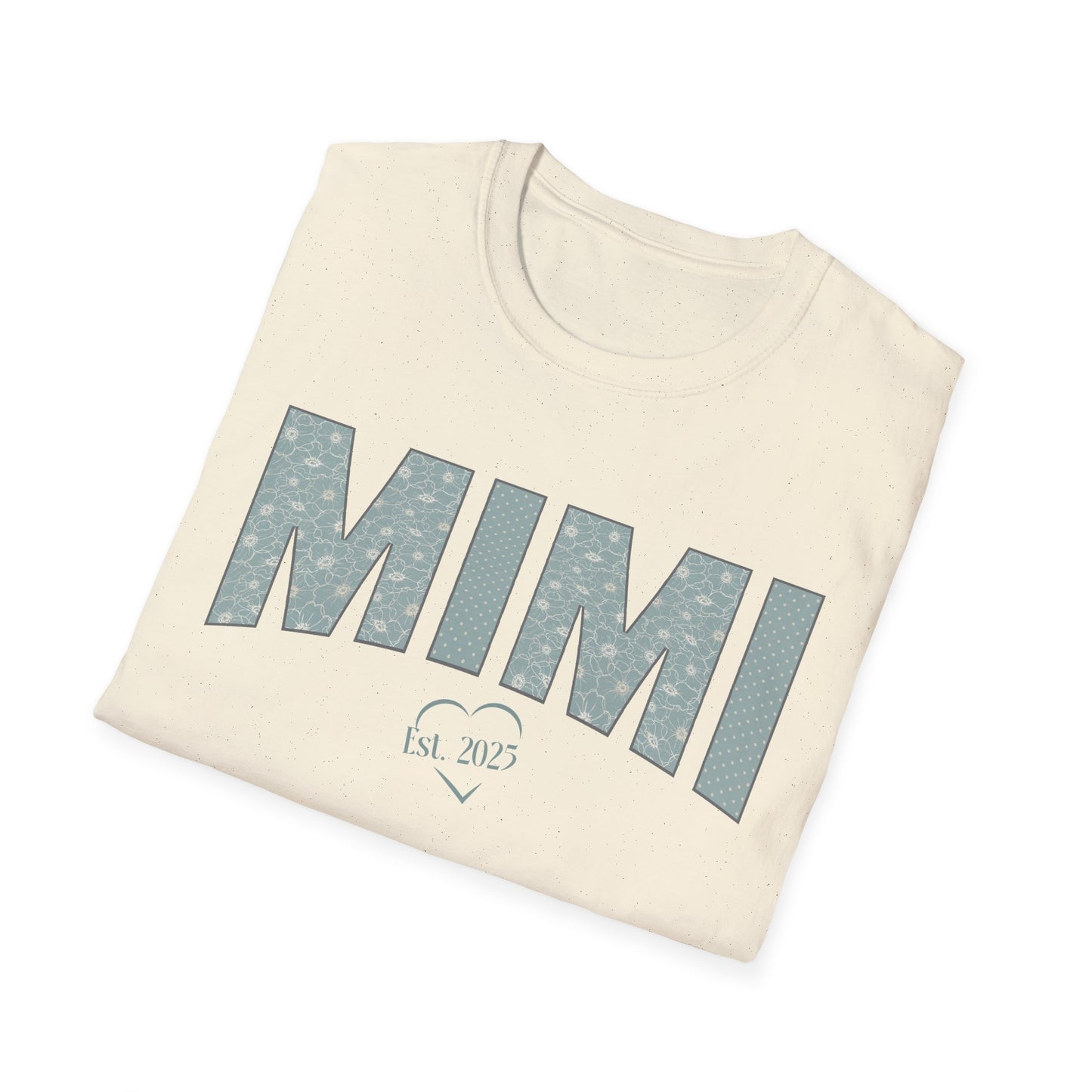 Custom Mimi Shirt, Custom Mimi Est Floral Tee, Birthday Gift for Mimi, Gift For Mom, Gifts for Women, Gift from Grandkids