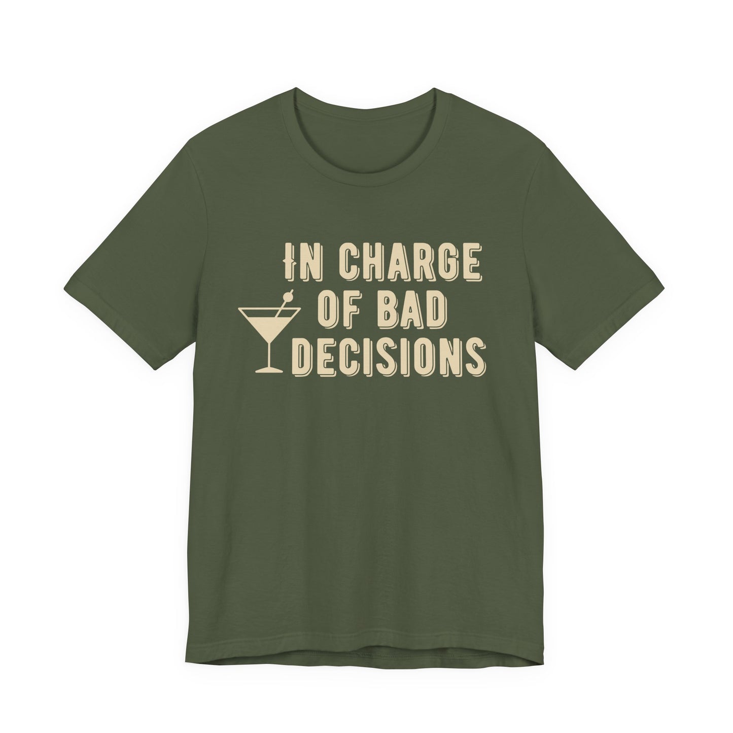 In Charge of Bad Decisions Birthday Party Group Shirts, Birthday Crew Shirts, Funny Birthday shirts, Girls Trip Shirts for Birthday