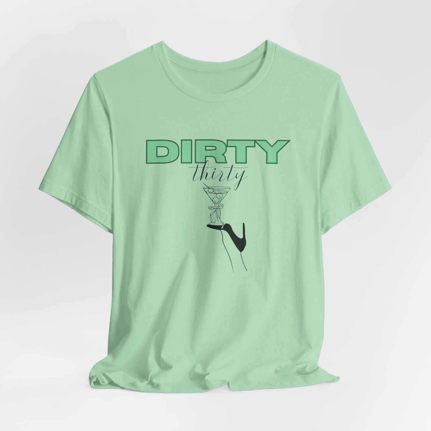 Dirty Thirty Martini 30th Birthday Shirt Girls Trip shirts for Birthday Milestone Celebration 1995 birthday