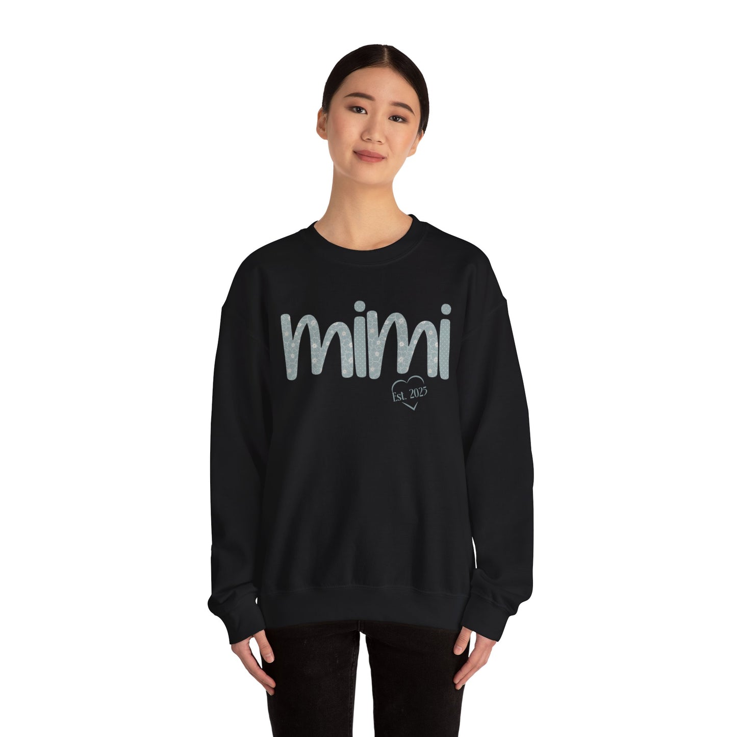 Custom Mimi Sweatshirt, Floral Mimi Birthday Gift for Mimi, Gift For Mom, Gifts for Women, Gift from Grandkids