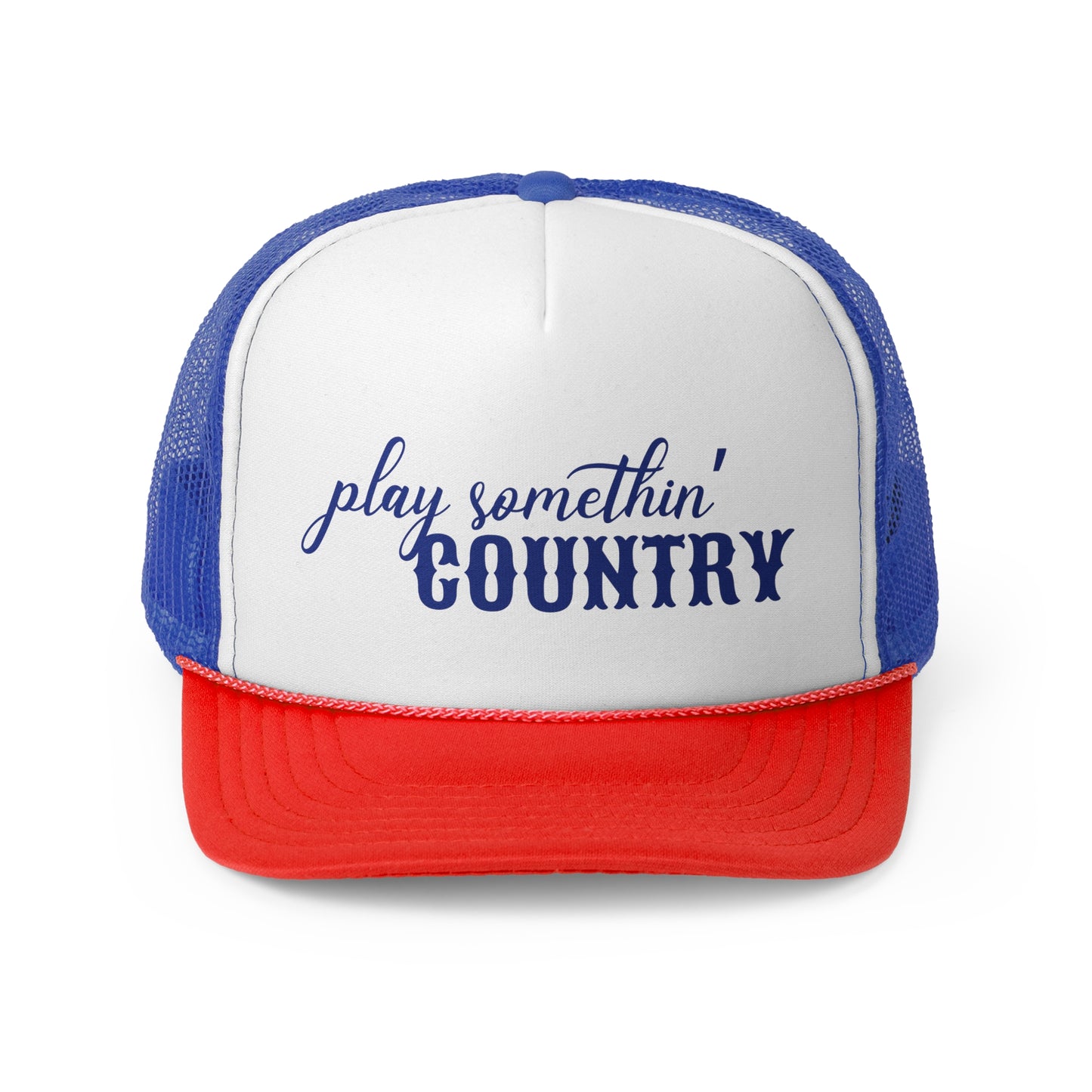 Play Somethin' Country Trucker Hat, Country Music Festival Hat, Weekend Rodeo Hat, Country Concert Trucker Hat, Cowgirl Trucker Hat