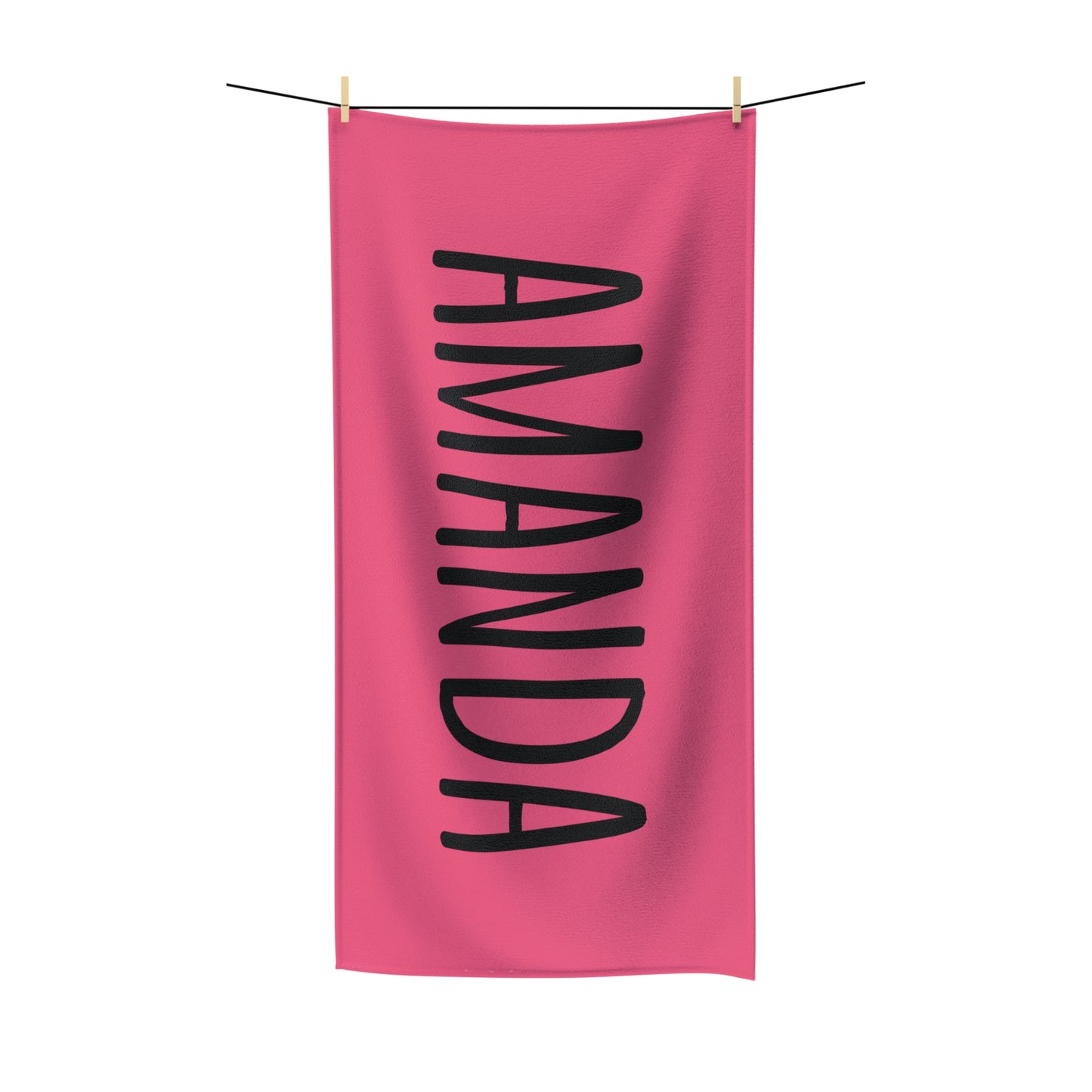 Watermelon Personalized Beach Towel, Custom Name Towel Girls Trip and Vacation Towels Bridesmaids Bachelorette Gift Idea