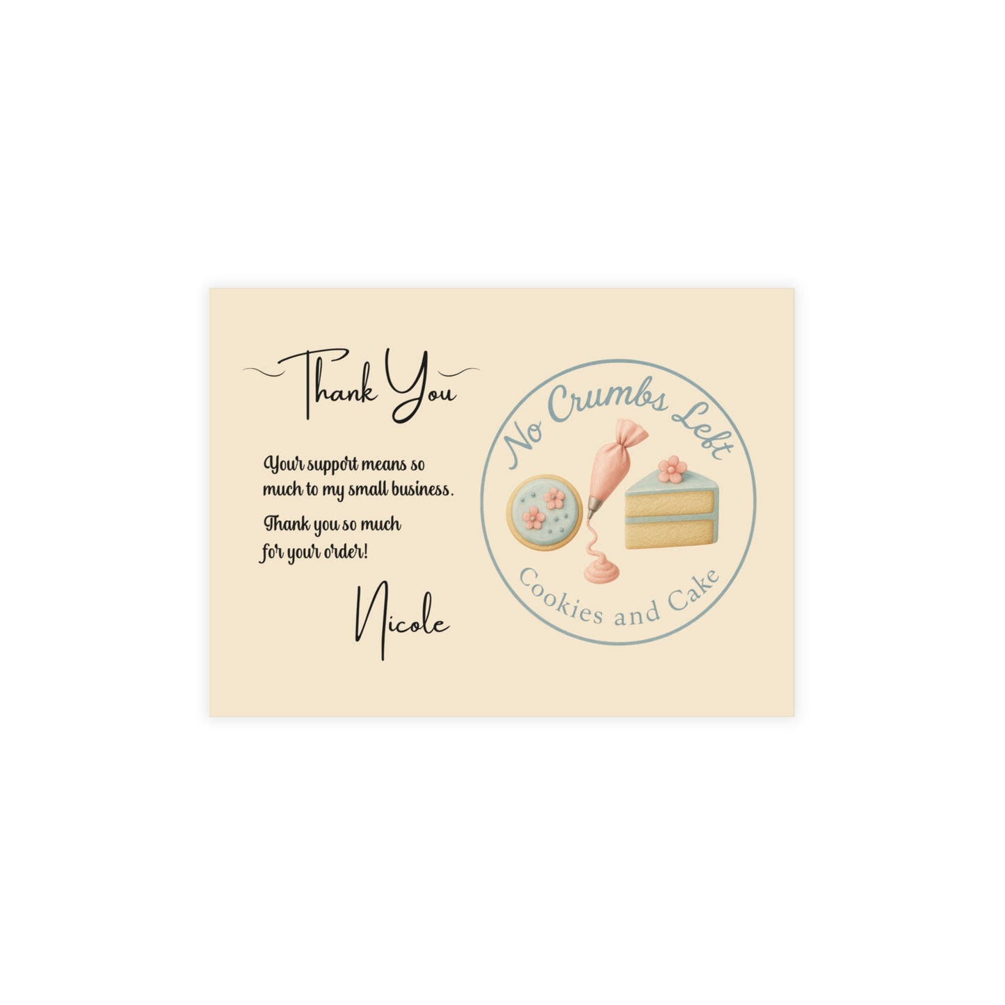 Nicole Thank you Cards