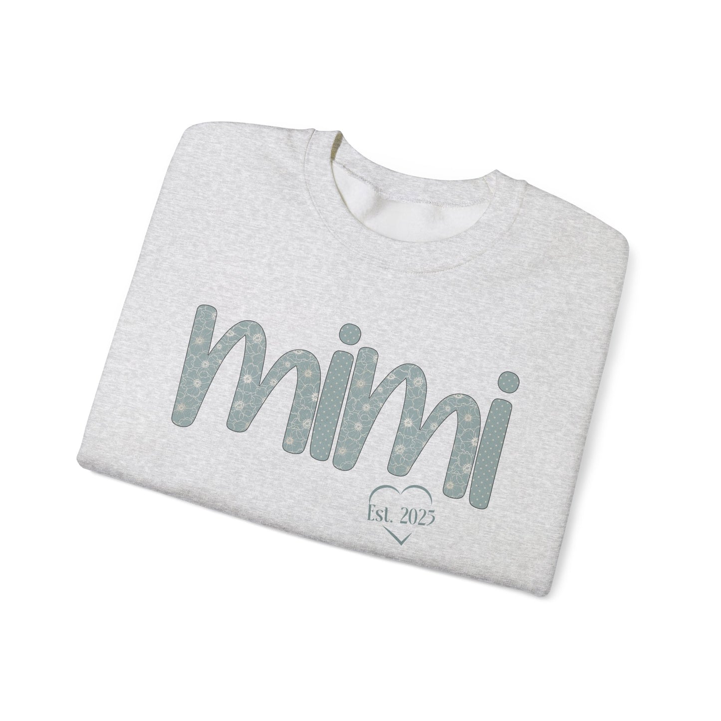 Custom Mimi Sweatshirt, Floral Mimi Birthday Gift for Mimi, Gift For Mom, Gifts for Women, Gift from Grandkids