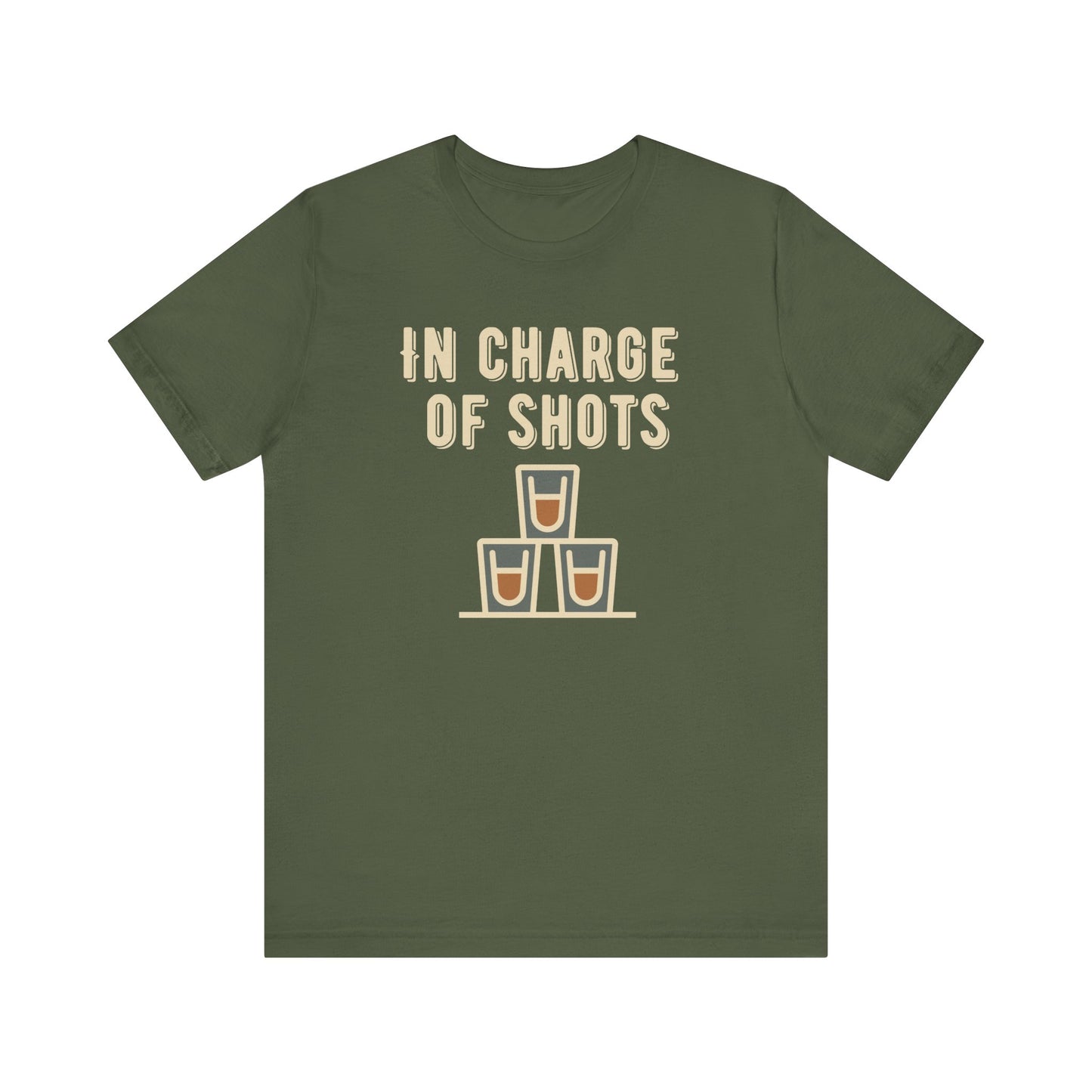 In Charge of Shots Birthday Party Group Shirts, Birthday Crew Shirts, Funny Birthday shirts, Girls Trip Shirts for Birthday