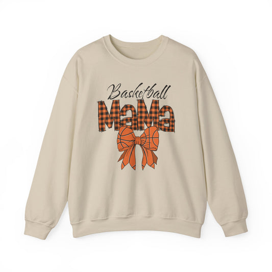 Basketball Mama Sweatshirt, Plaid Sports Mom Hoodie, Gift for Mom, Game Day Shirt, Gift for Her, Basketball Mom Sweater, Mom Life