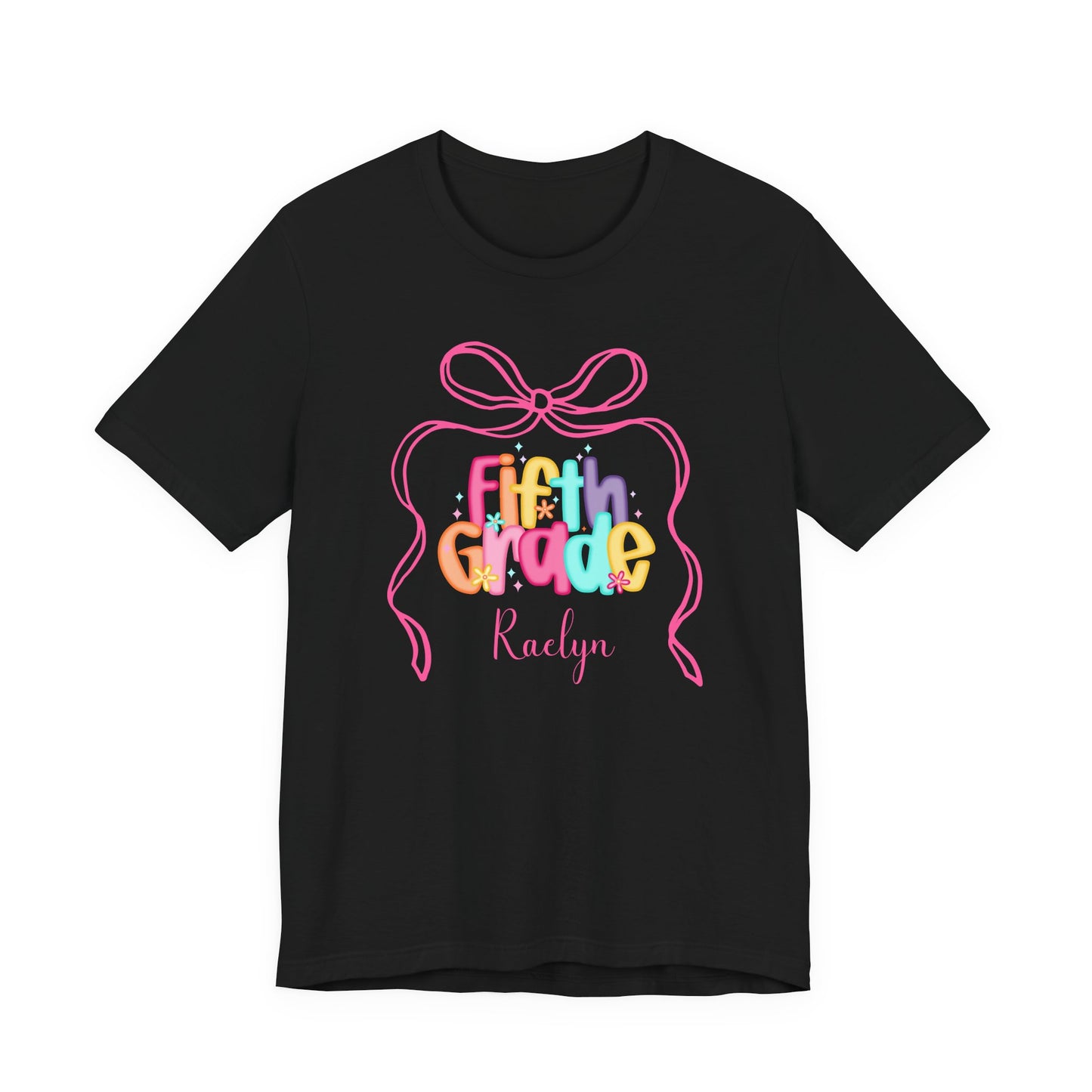 Adult Personalized Fifth Grade Shirt