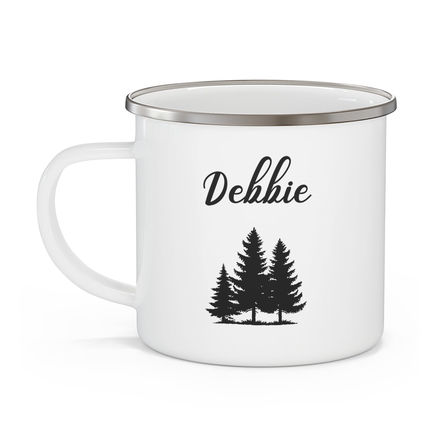Custom Camping Mug, Life Happens Camping Helps Camper Mug, Personalized Campfire Coffee Mug, Gift for Her, Gift for Him
