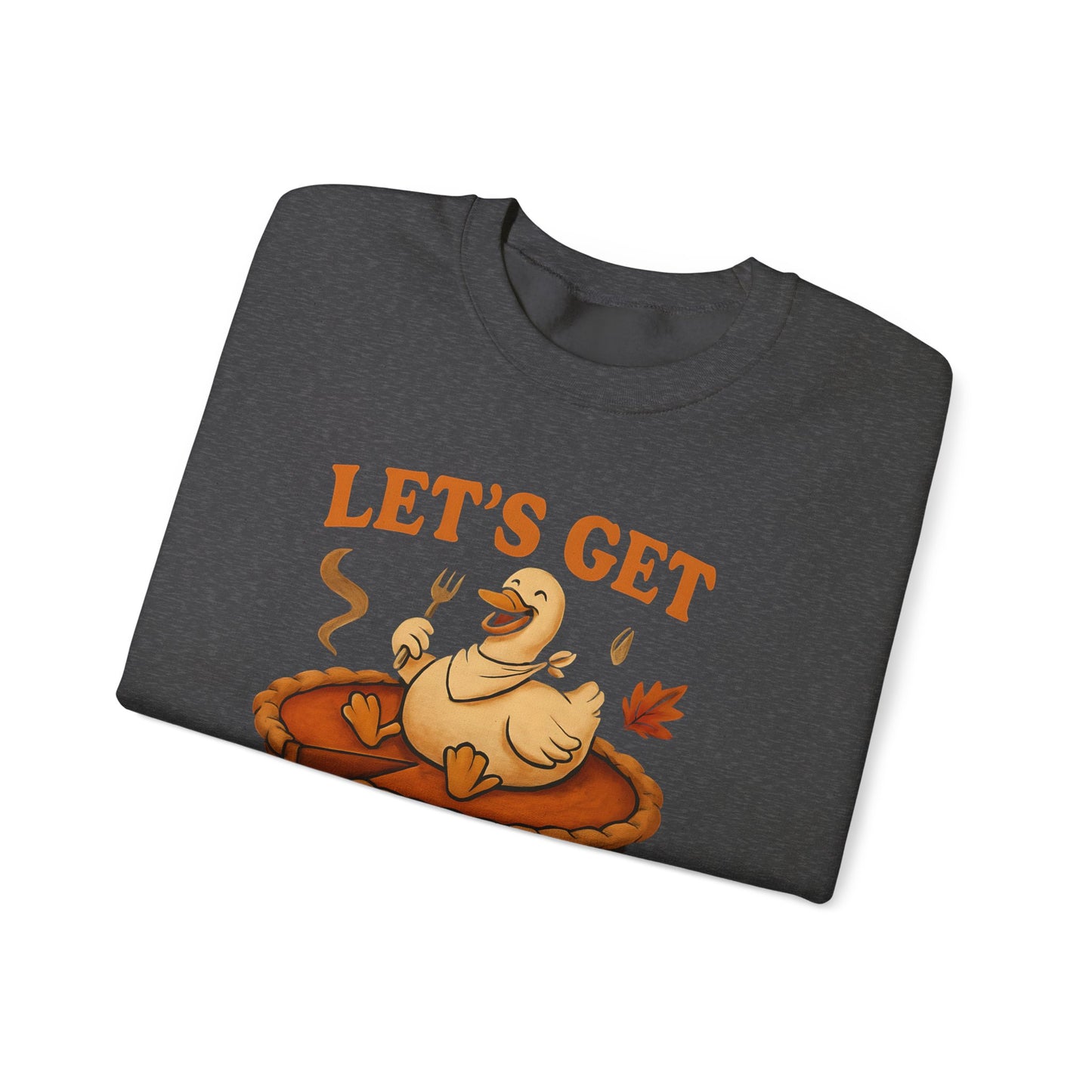 Let's Get Stuffed Sweatshirt, Funny Goose Thanksgiving Sweatshirt, Friendsgiving Shirt, Cozy Fall Sweatshrit, Holiday Sweatshirt