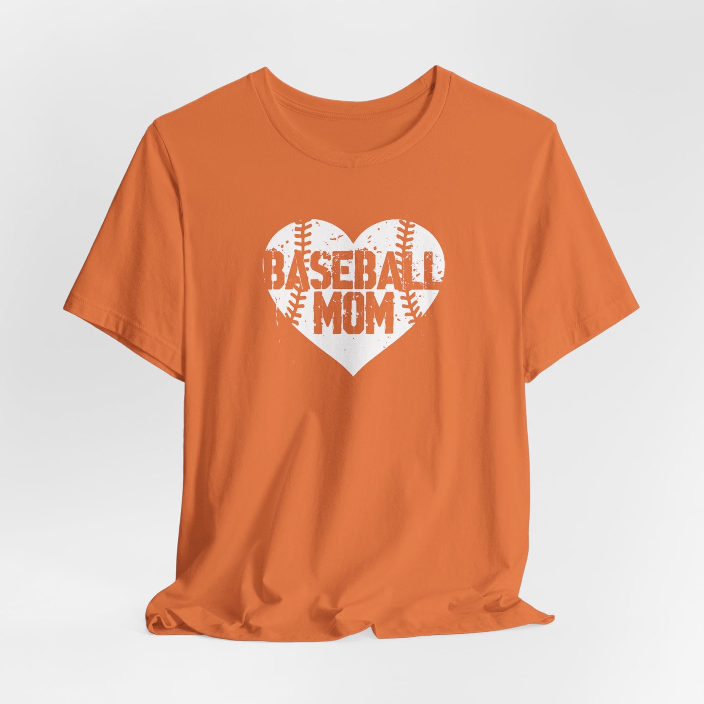 Baseball Mom Shirt, Game Day Shirt, Heart Baseball Shirt, Mother's Day Gift for Mom, Sports Mom Baseball Season Tee