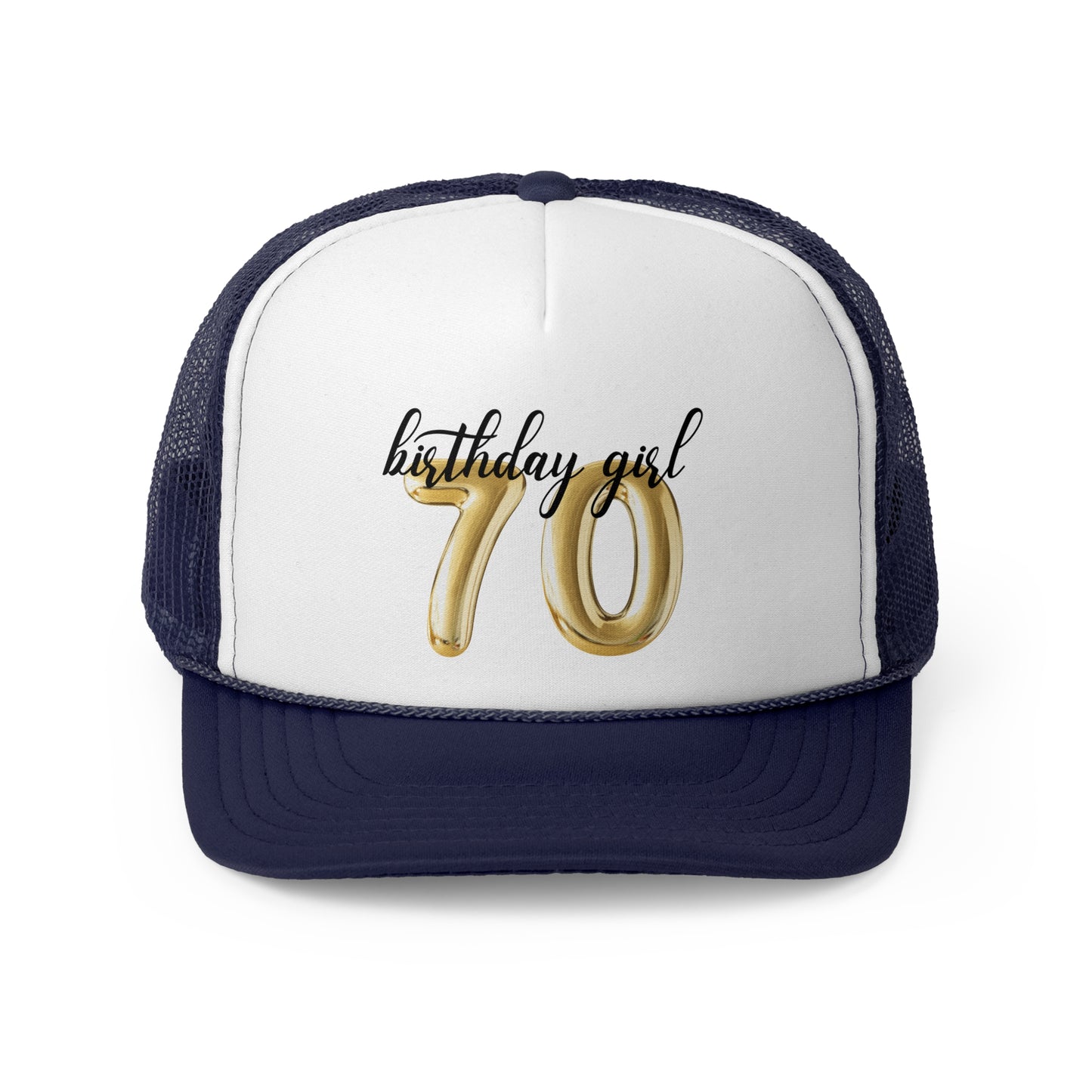 70th Birthday Girl Trucker Hat, 70th Birthday Crew Trucker Hats, Vintage 1955 Birthday Trucker Hat