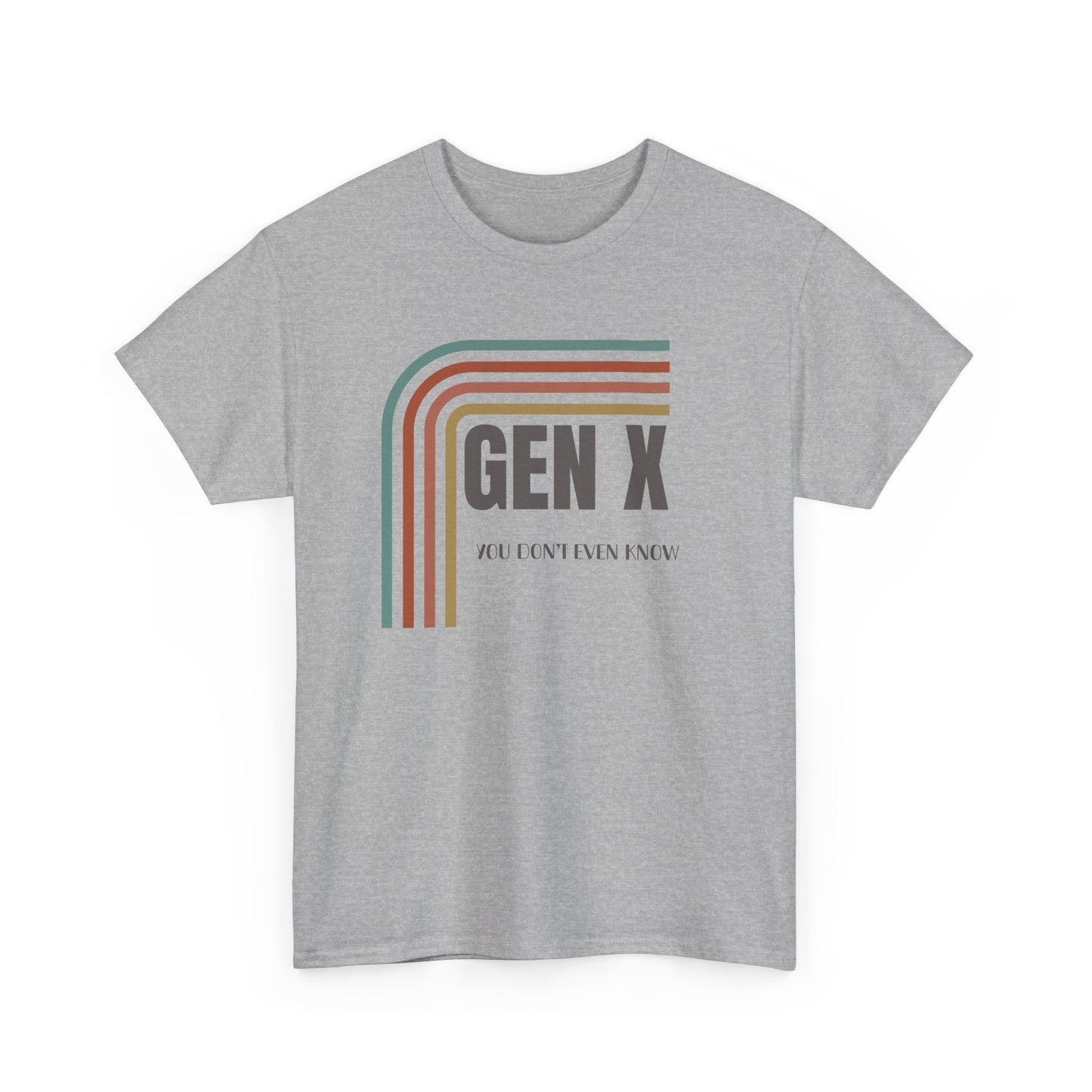 Retro Gen X Tshirt Generation X Funny Shirt Gen X Funny Tee Nostalgia Gen X Birthday Gift 50th Birthday 60th Birthday Gifts